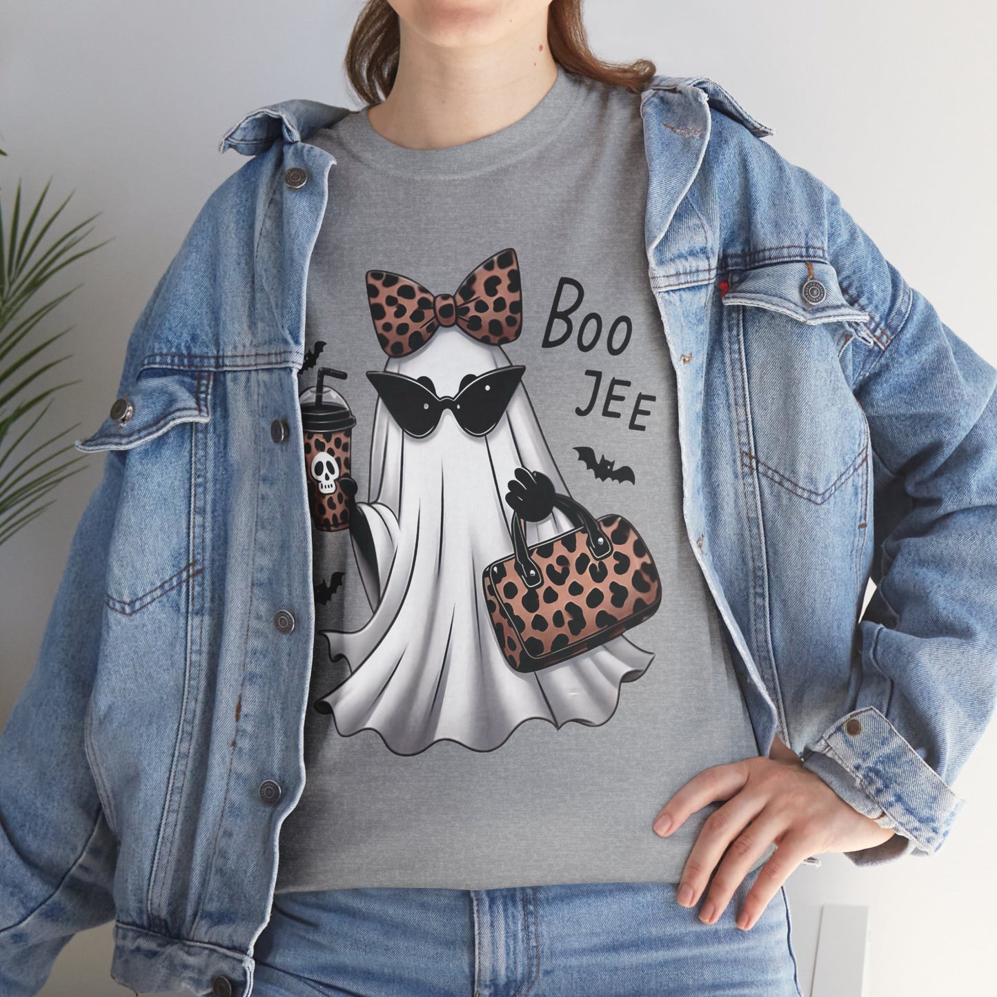 Boo Jee Halloween Tee – Playful Ghost Design & All‑Day Comfort for Spooky Season