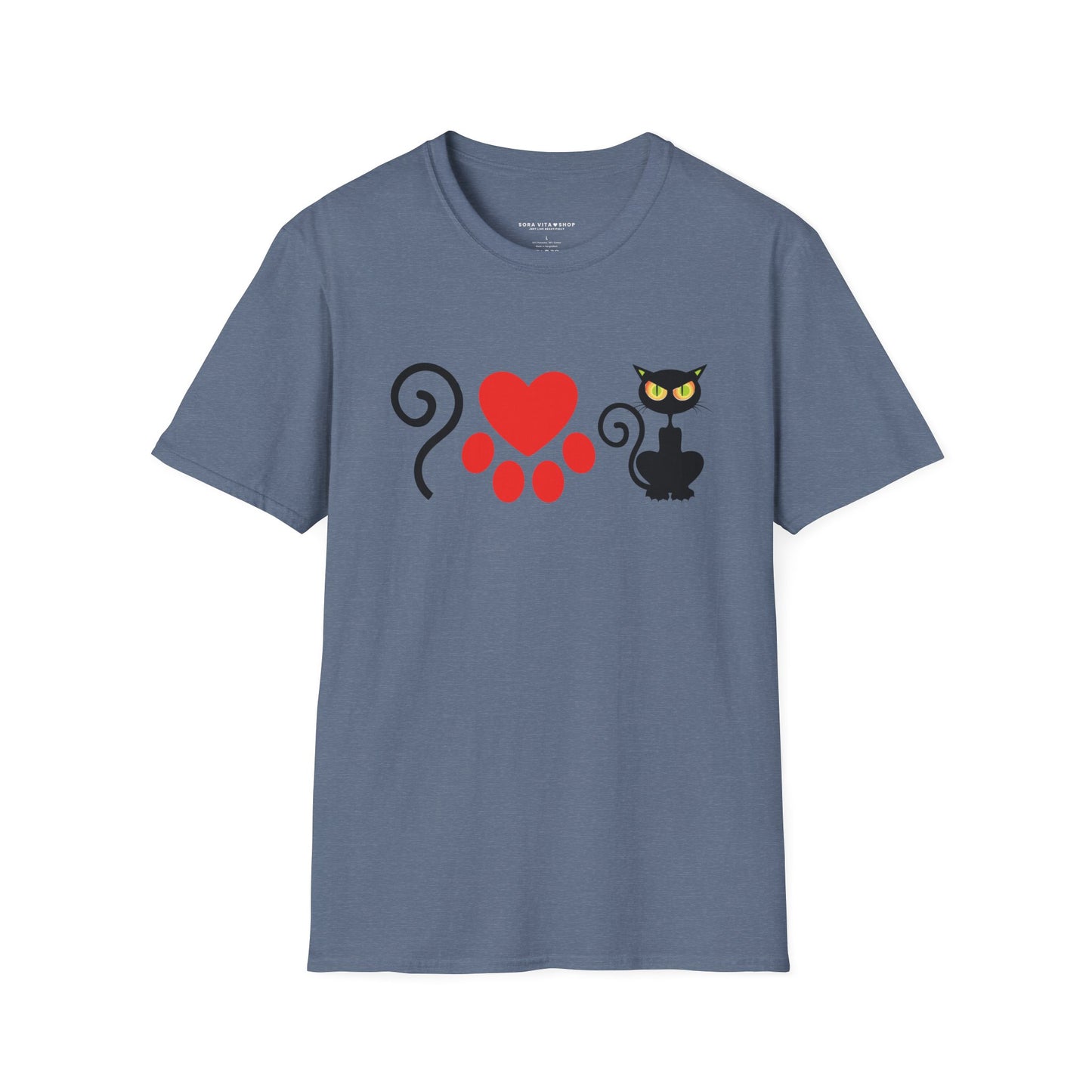Cute Cat Lover Tee | Cozy Softstyle Shirt for Pet Adoption Fans & Animal Advocates