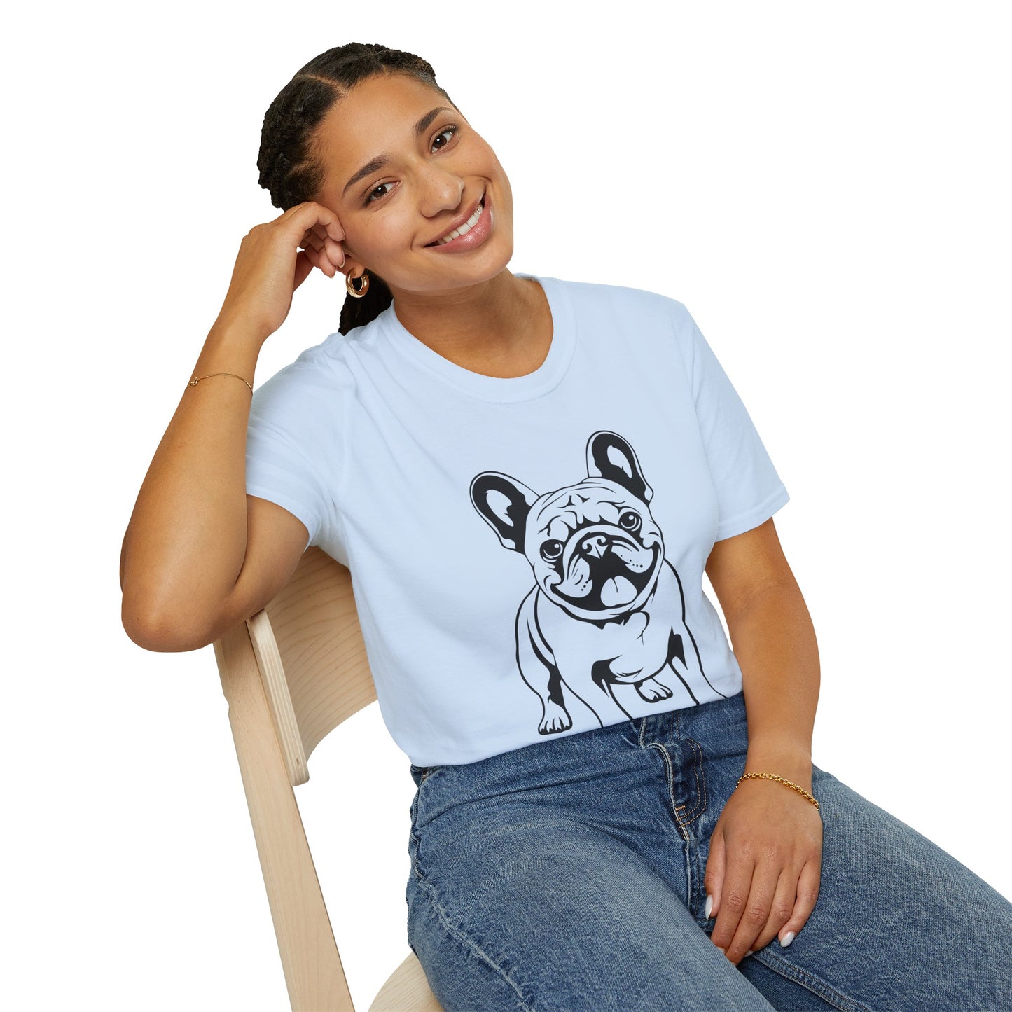Bulldog Lover Unisex Softstyle Tee | Ultra‑Soft Comfort for Pet Parents, Dog Fans & Everyday Wear