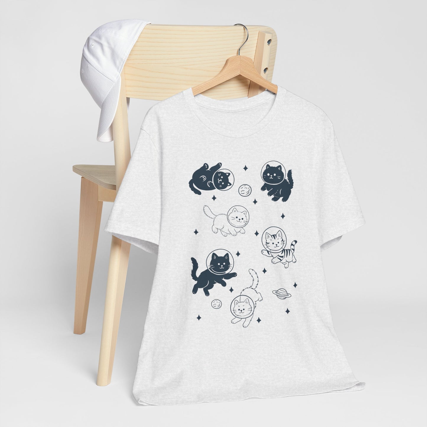 Cute Cat Adventure Tee – Funny Pet Lover Shirt for Everyday Comfort & Playful Style