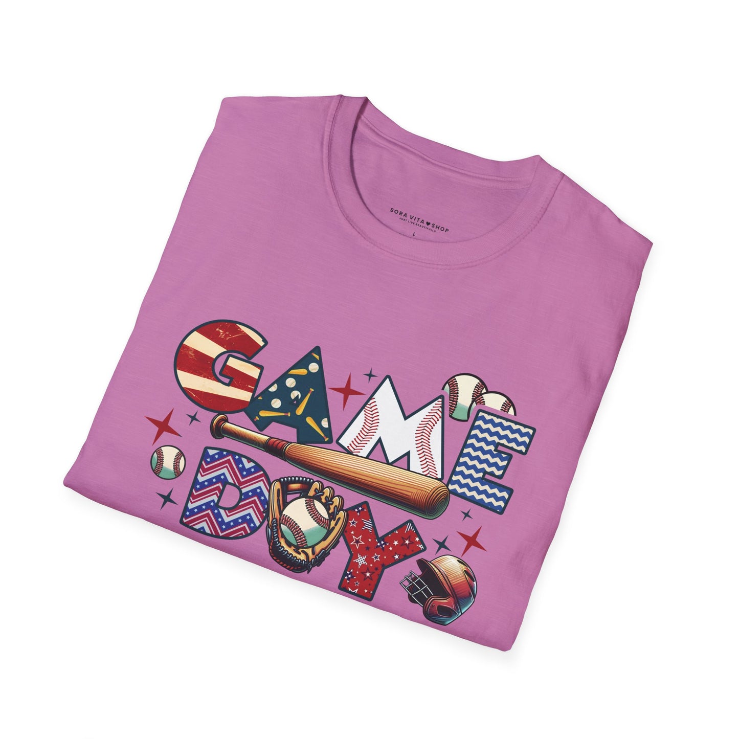 Retro Game Day Softstyle Tee – Vintage Gaming Vibes, All‑Day Comfort, Perfect Gift for Players & Arcade Fans