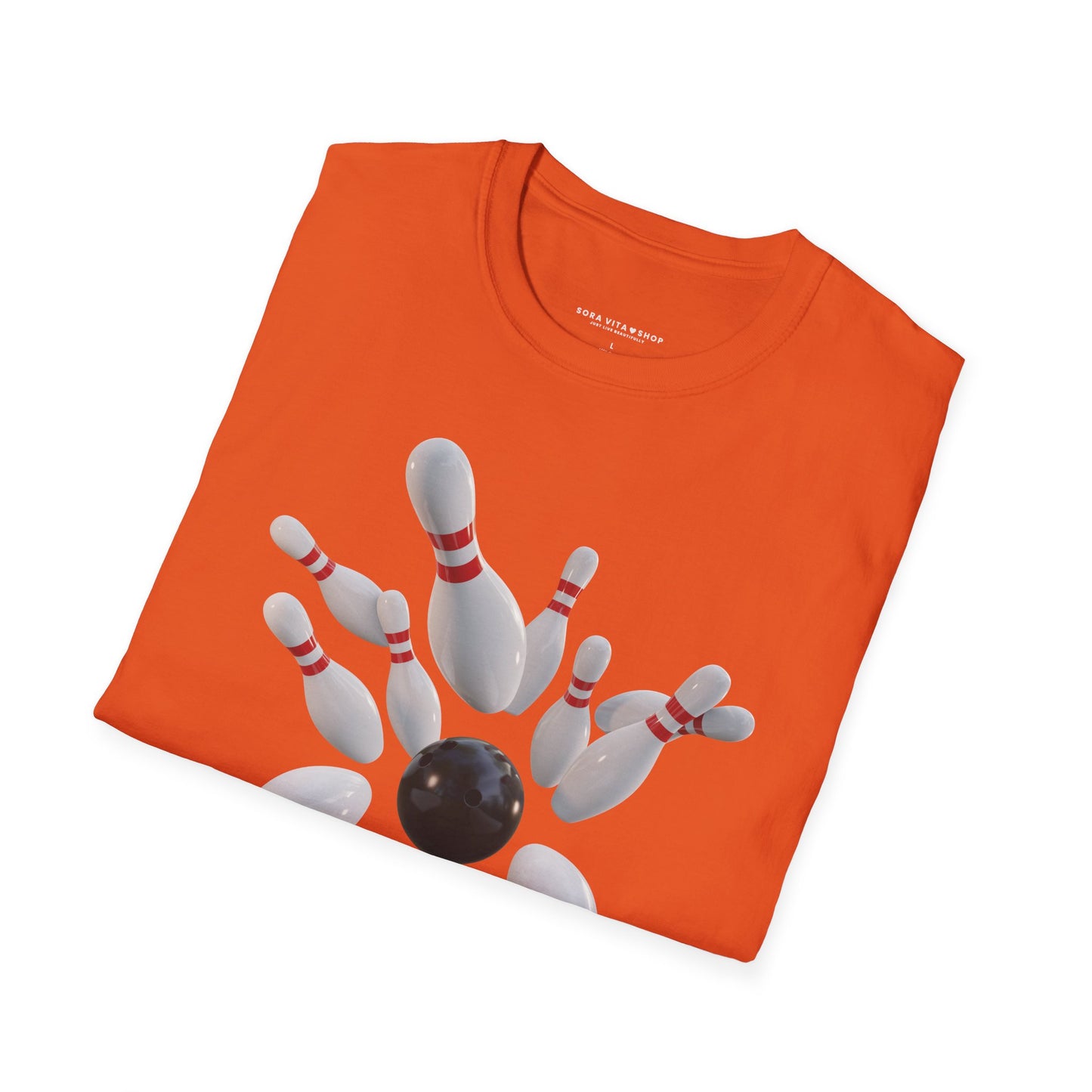 Bowling Fun Softstyle Tee – Playful Game Night Energy, All‑Day Comfort, Perfect Gift for Bowling Lovers & League Nights