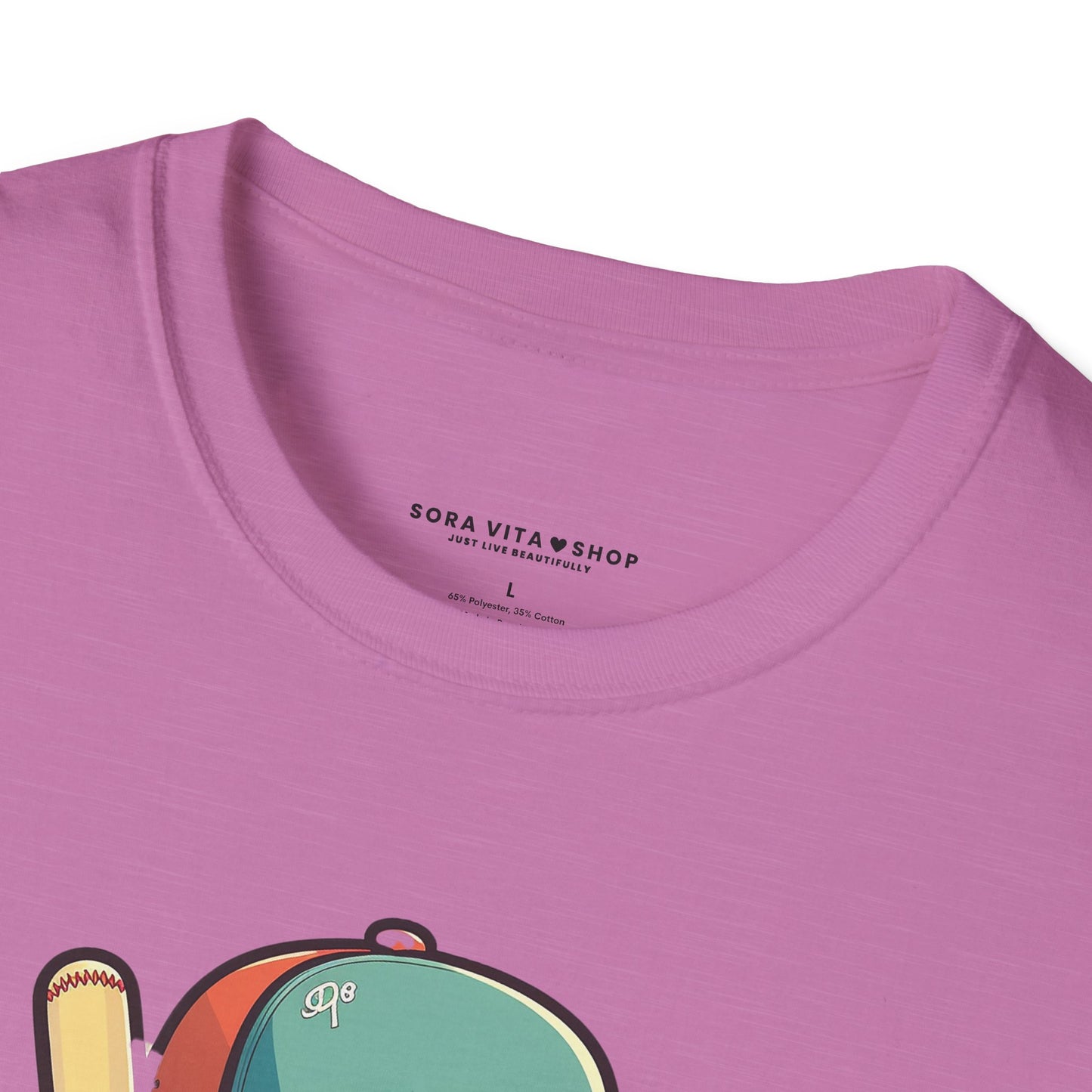 Playful Baseball Chick Softstyle Tee 🐥⚾ | Cute Unisex Comfort for Sports Lovers, Spring Fun & Everyday Style
