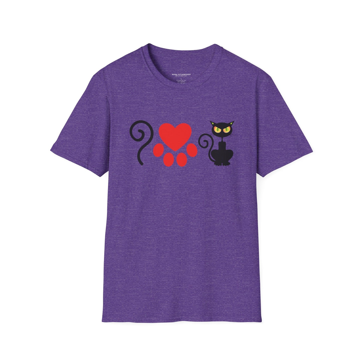 Cute Cat Lover Tee | Cozy Softstyle Shirt for Pet Adoption Fans & Animal Advocates