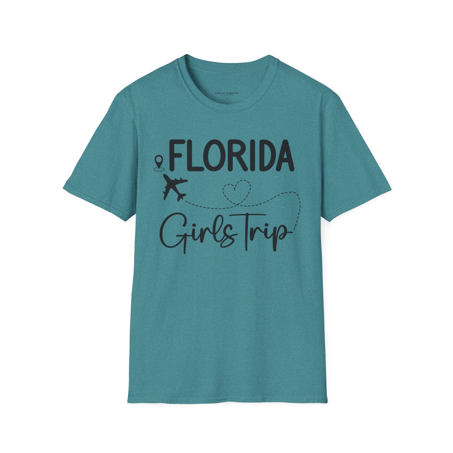 Girls Trip Florida Softstyle Tee – Vibrant Vacation Vibes, All‑Day Comfort, Perfect Gift for Summer Getaways & Beach Besties