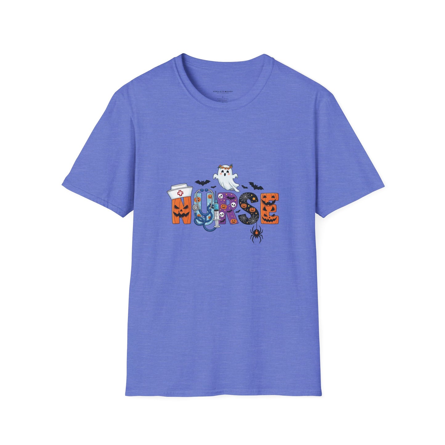 Halloween Ghost Graphic Tee – Spooky Season Unisex Shirt for Parties, Trick‑or‑Treating & Fall Fun