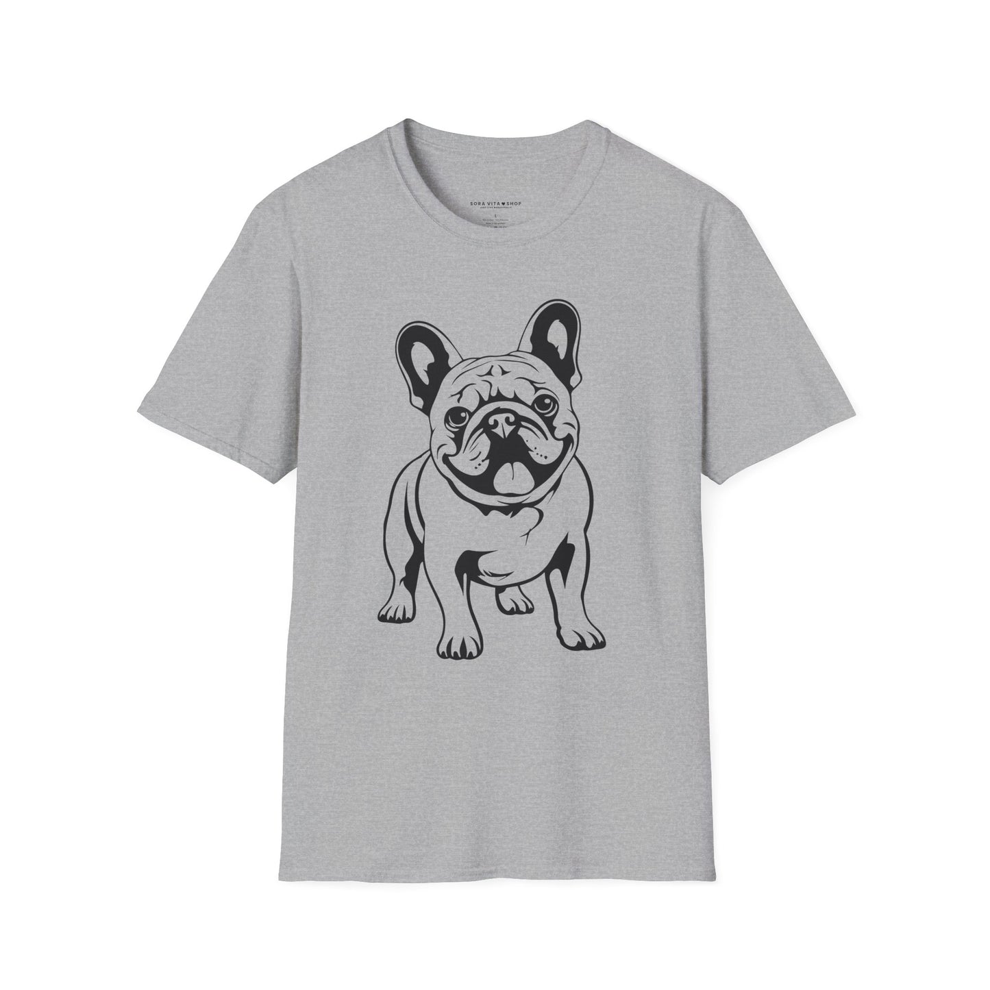 Bulldog Lover Unisex Softstyle Tee | Ultra‑Soft Comfort for Pet Parents, Dog Fans & Everyday Wear