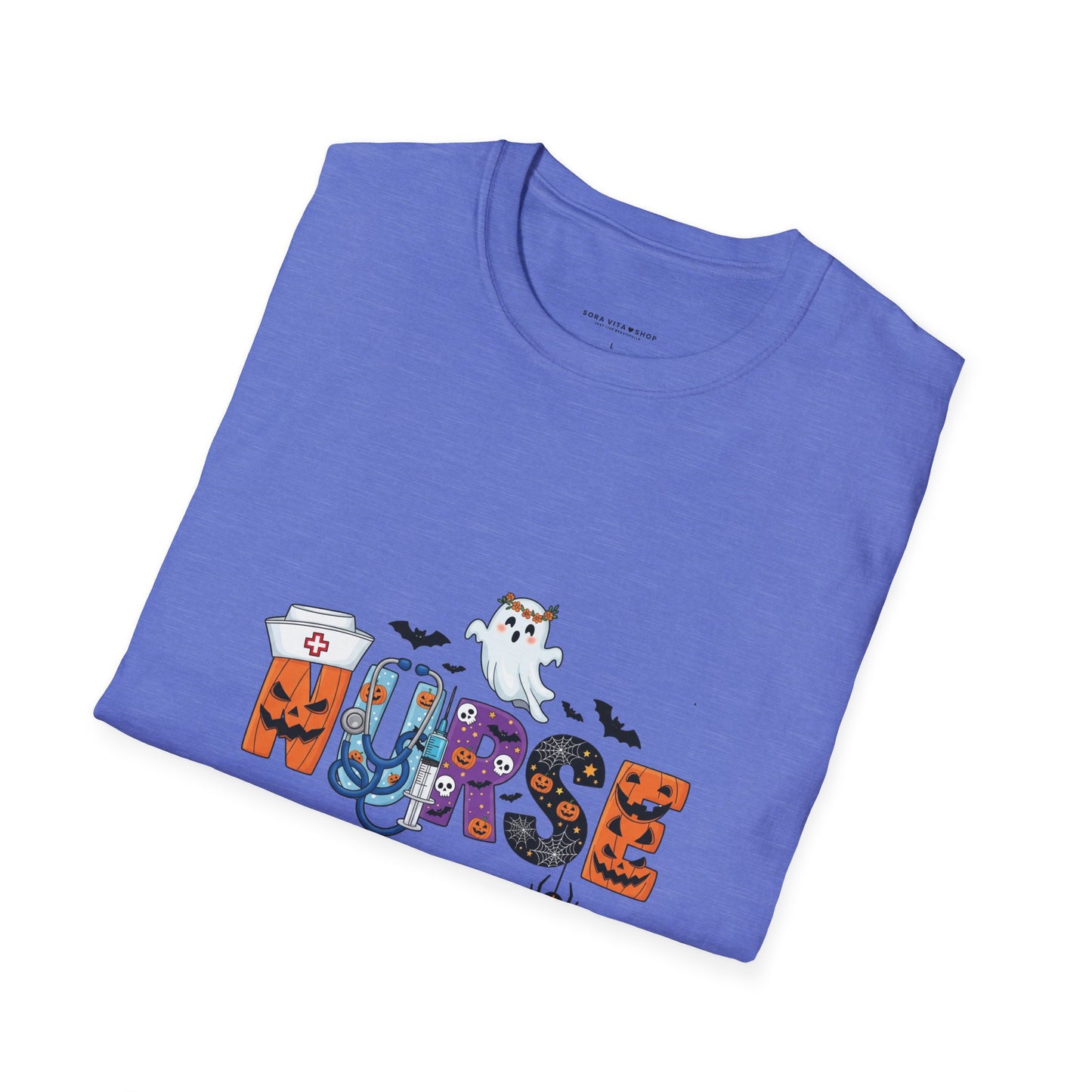 Halloween Ghost Graphic Tee – Spooky Season Unisex Shirt for Parties, Trick‑or‑Treating & Fall Fun