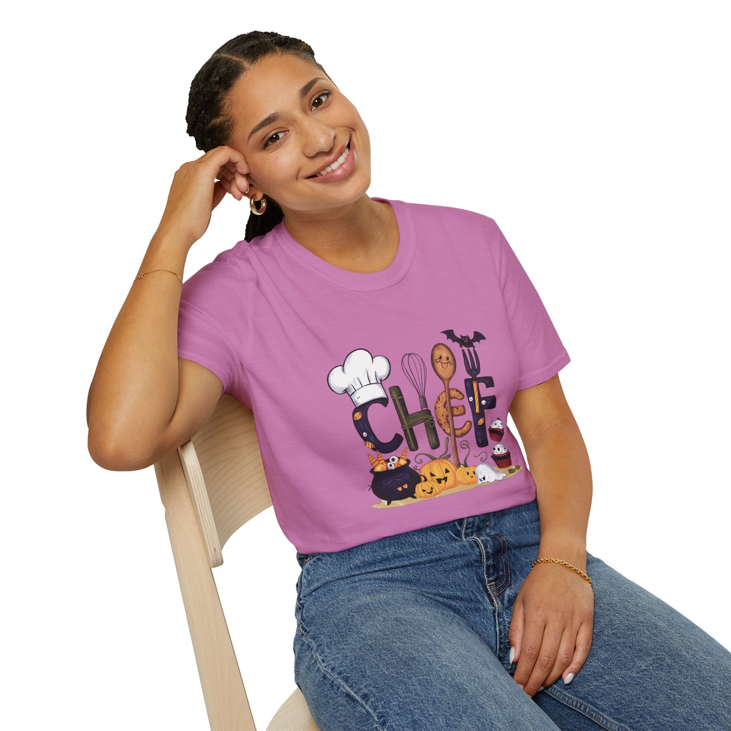 Halloween Chef Tee – Funny & Cute Cooking Shirt for Festive Food Lovers