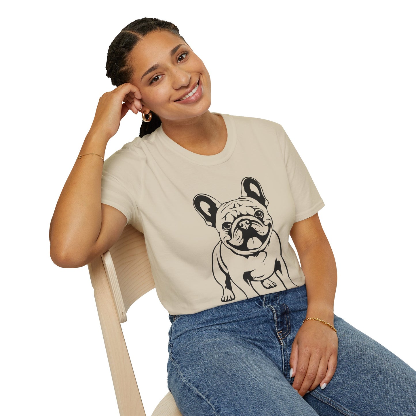 Bulldog Lover Unisex Softstyle Tee | Ultra‑Soft Comfort for Pet Parents, Dog Fans & Everyday Wear