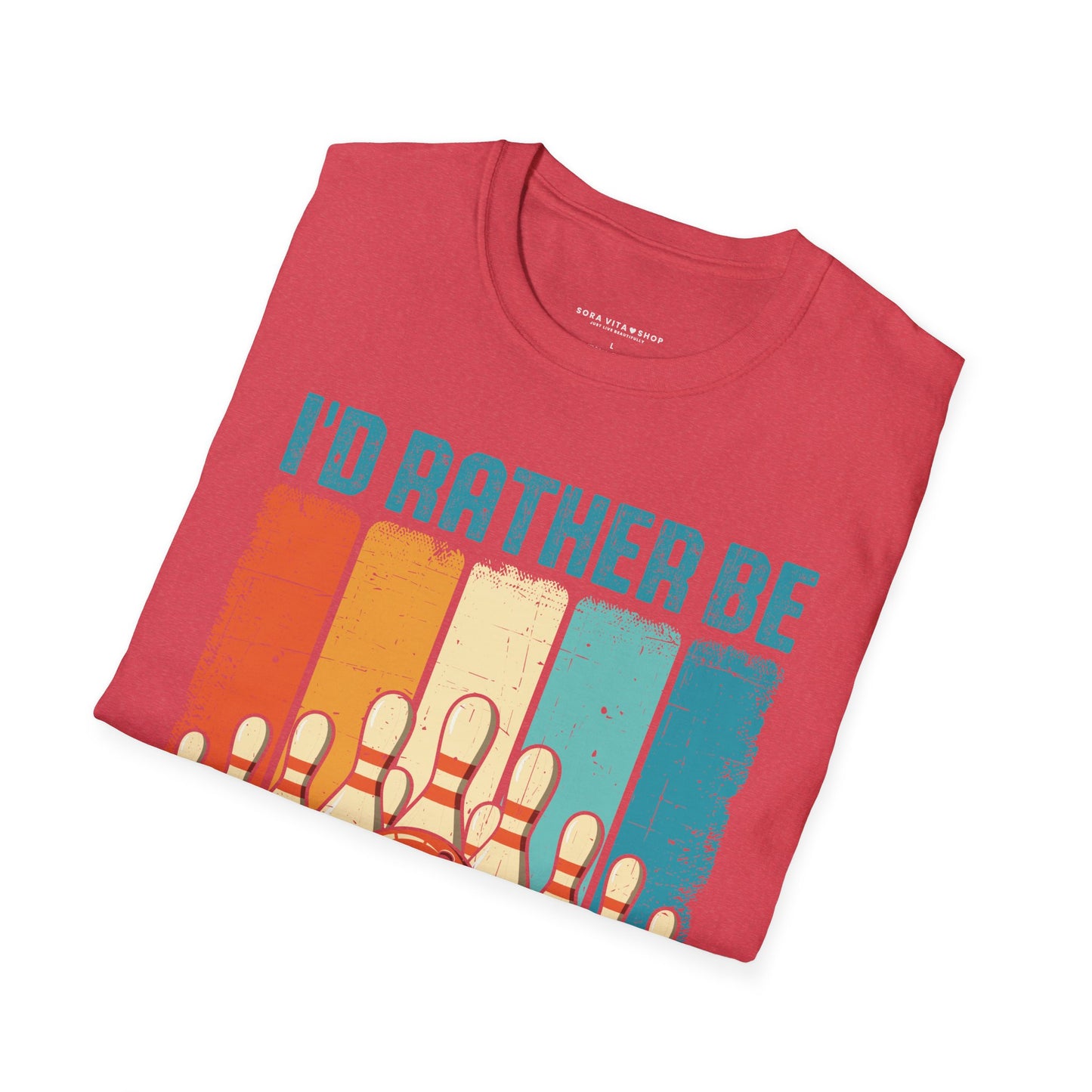I’d Rather Be Bowling Softstyle Tee – All‑Day Comfort, Fun Game Night Vibes, Perfect Gift for Bowlers & League Legends