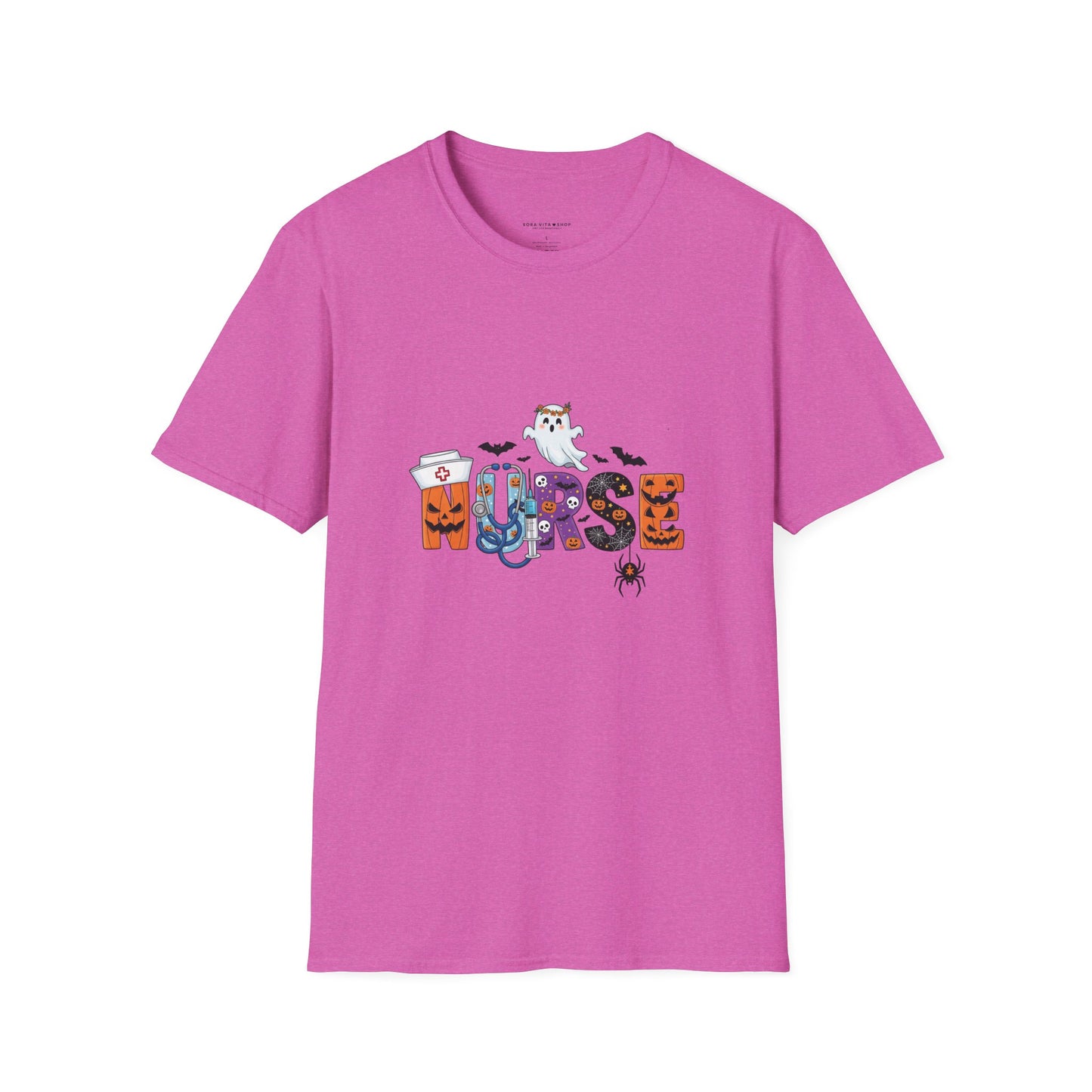 Halloween Ghost Graphic Tee – Spooky Season Unisex Shirt for Parties, Trick‑or‑Treating & Fall Fun