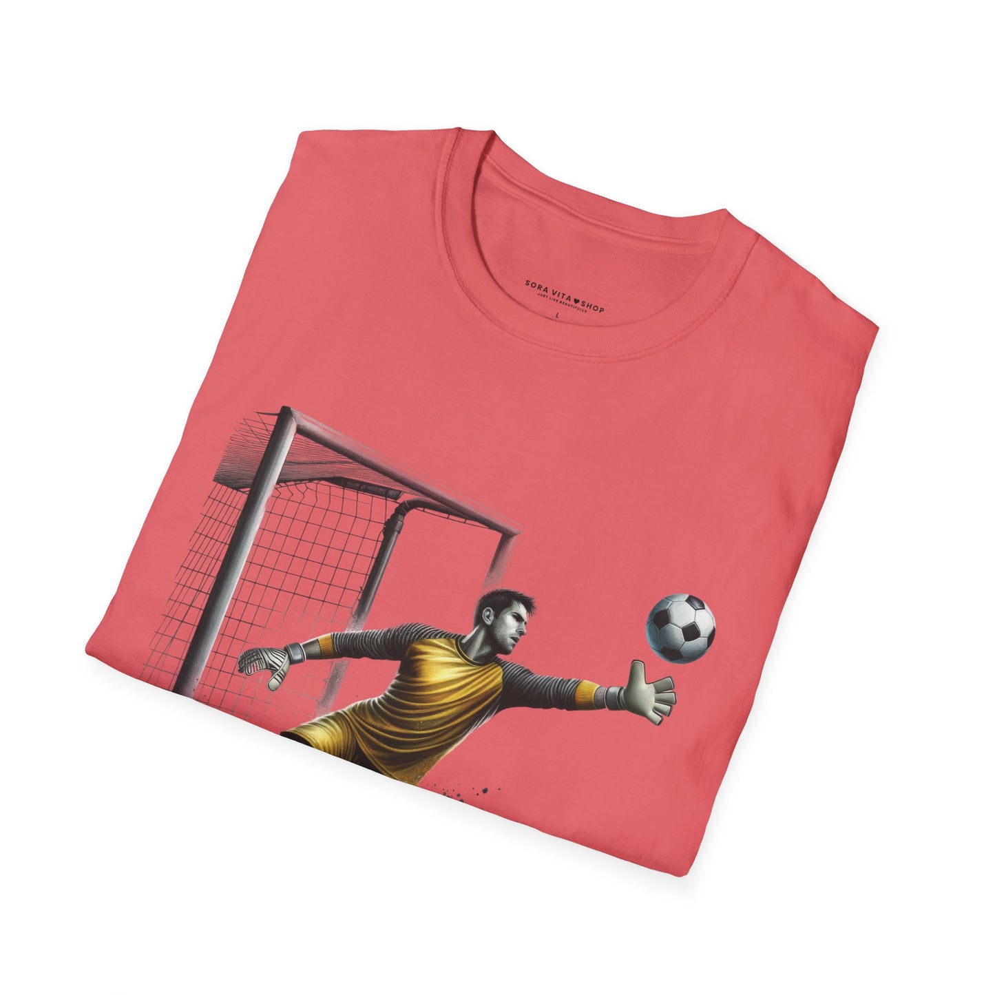 Goalkeeper Soccer Softstyle Tee – Bold Game‑Day Energy, All‑Day Comfort, Perfect Gift for Football Fans & Sports Lovers