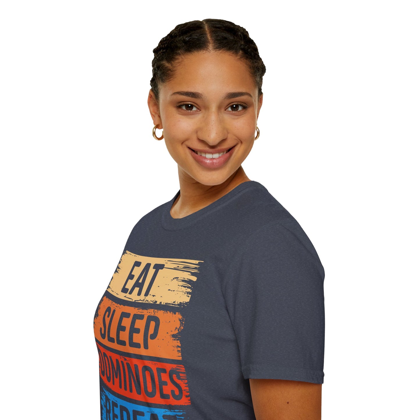 Eat Sleep Baseball Repeat T‑Shirt – Funny Baseball Lover Tee for Game Days, Players & Fans