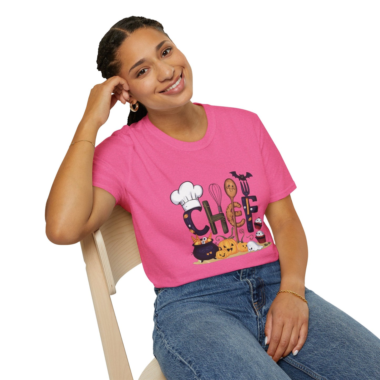Halloween Chef Tee – Funny & Cute Cooking Shirt for Festive Food Lovers