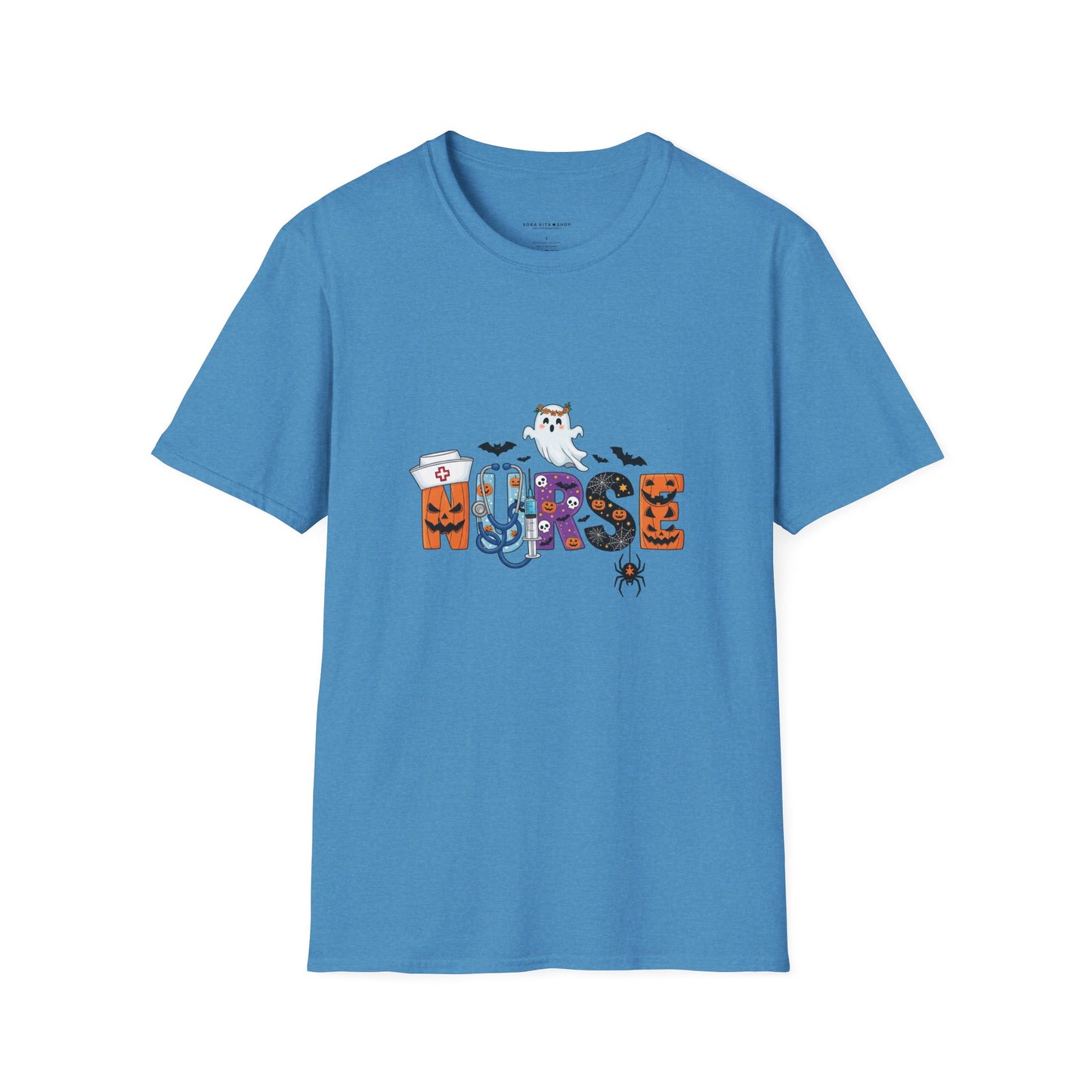 Halloween Ghost Graphic Tee – Spooky Season Unisex Shirt for Parties, Trick‑or‑Treating & Fall Fun