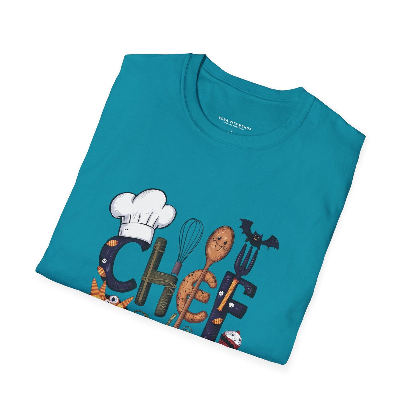 Halloween Chef Tee – Funny & Cute Cooking Shirt for Festive Food Lovers