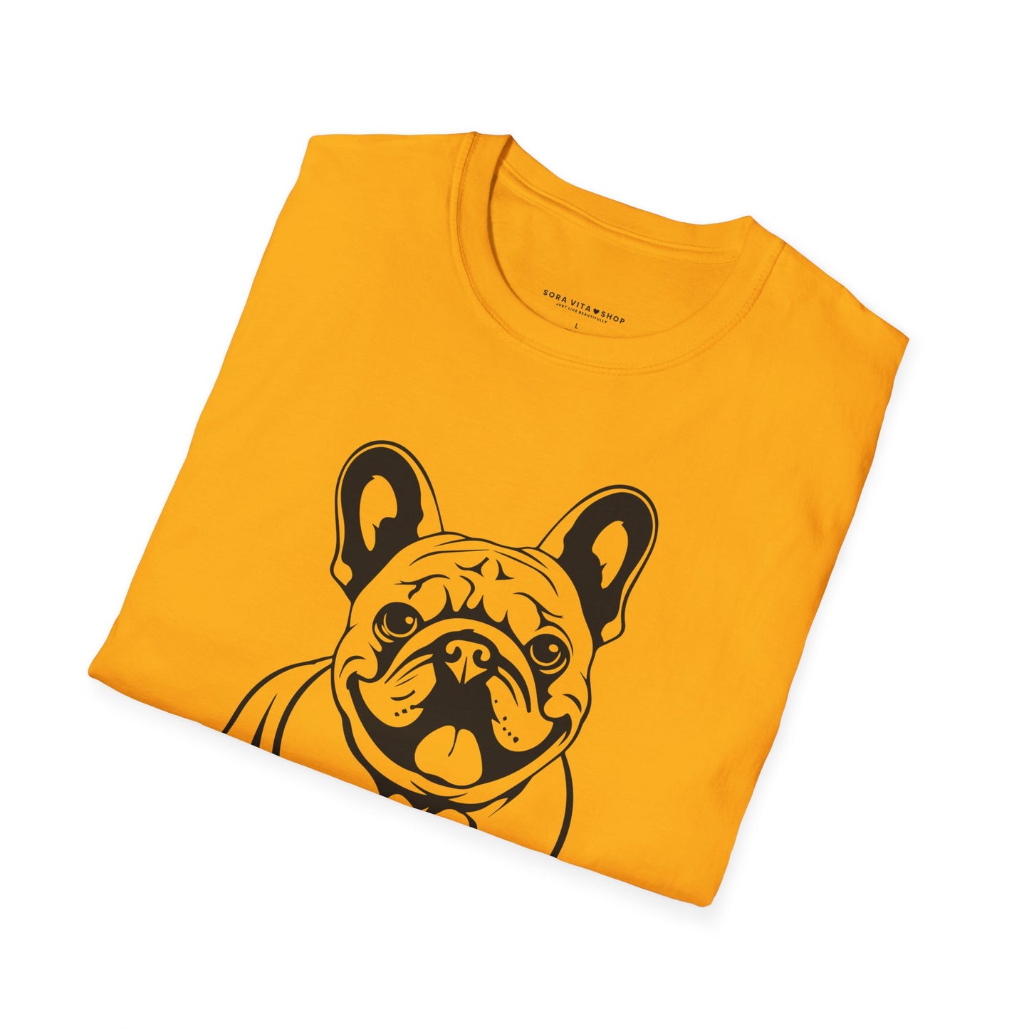 Bulldog Lover Unisex Softstyle Tee | Ultra‑Soft Comfort for Pet Parents, Dog Fans & Everyday Wear