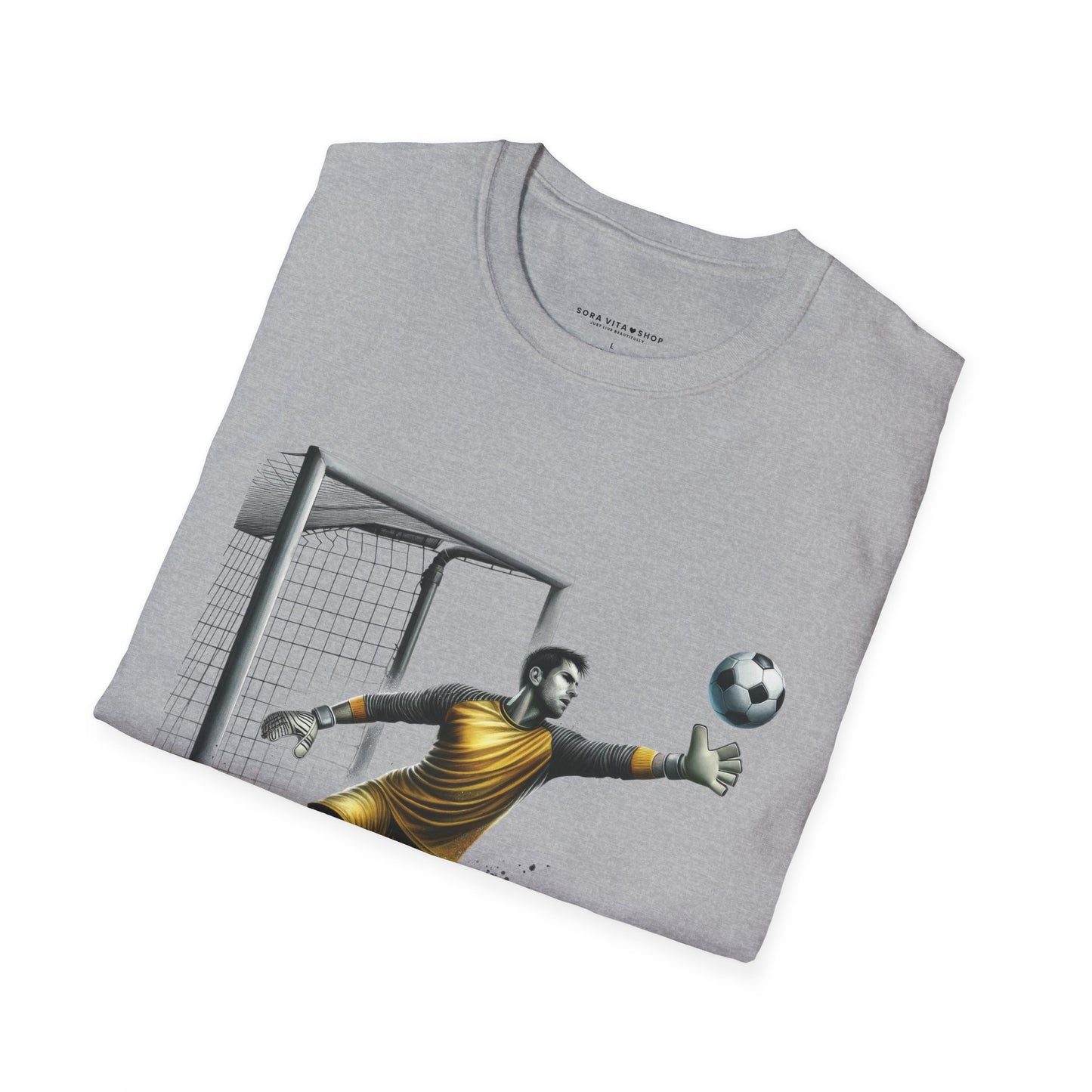 Goalkeeper Soccer Softstyle Tee – Bold Game‑Day Energy, All‑Day Comfort, Perfect Gift for Football Fans & Sports Lovers