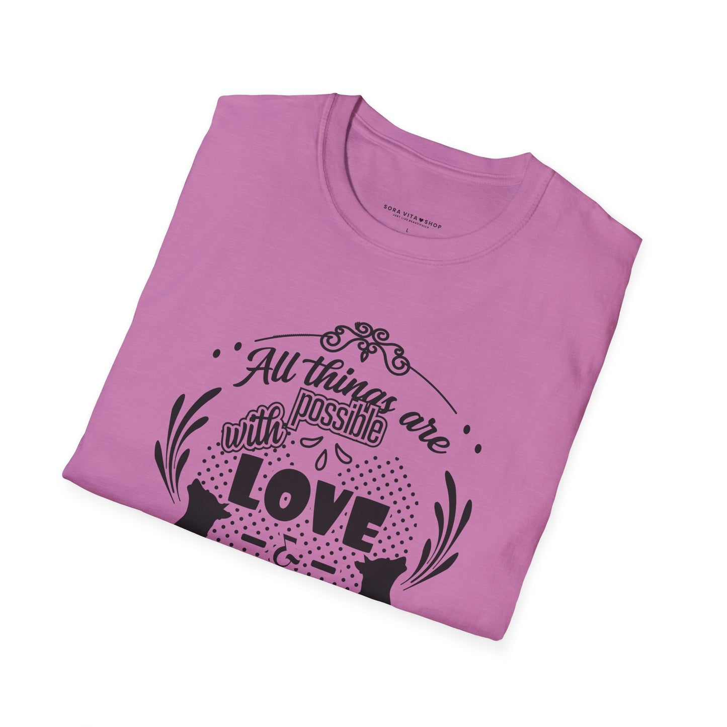 Dog Lover’s Quote Tee | Softstyle Comfort for Pet Parents, Dog Walkers & Everyday Animal Lovers
