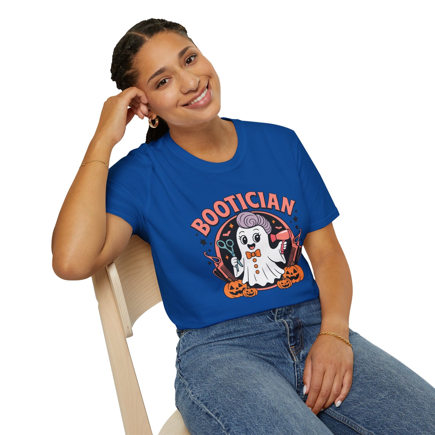 Halloween Bootician Ghost Tee – Fun Spooky Season Shirt for Parties, Trick‑or‑Treat & Festive Fall Style