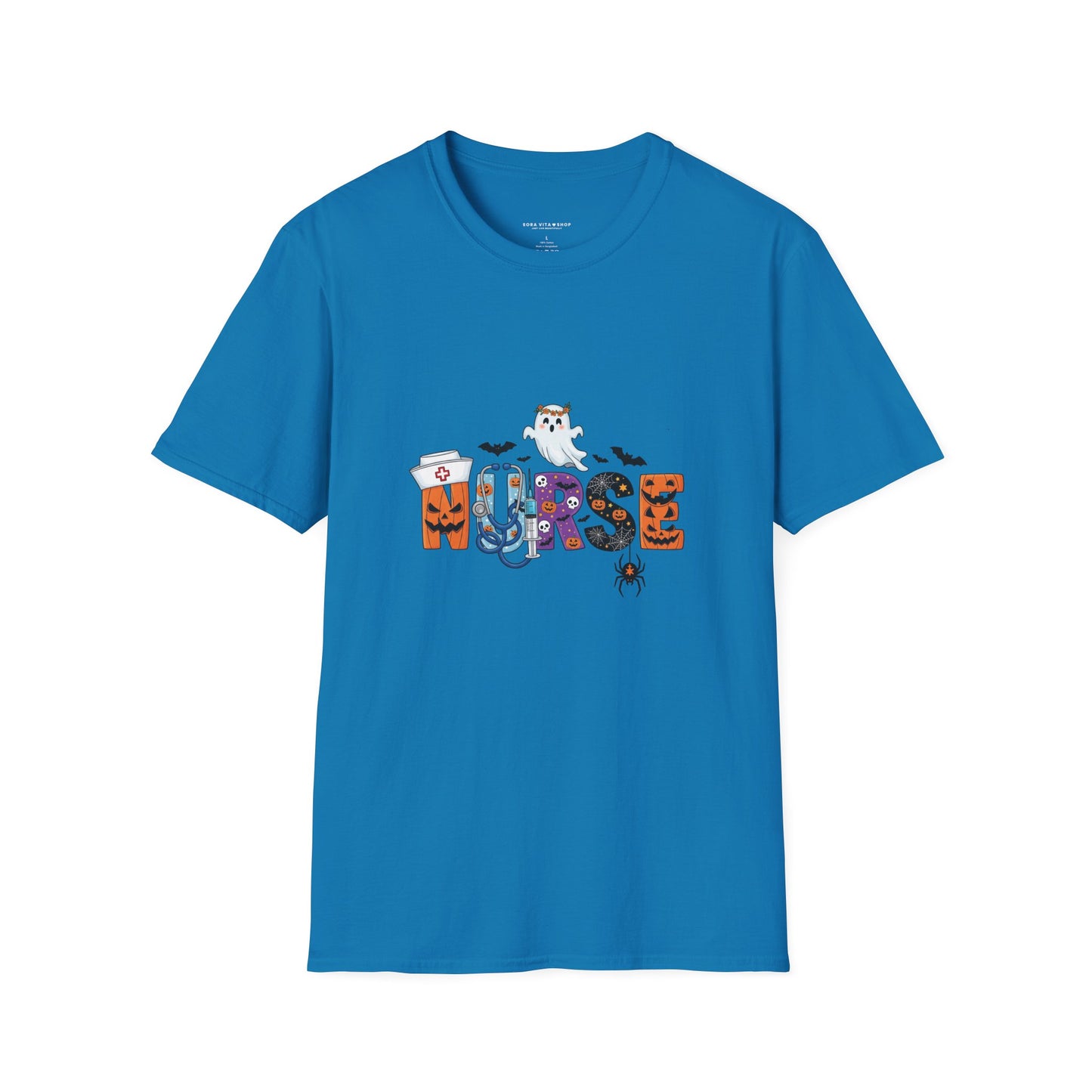 Halloween Ghost Graphic Tee – Spooky Season Unisex Shirt for Parties, Trick‑or‑Treating & Fall Fun