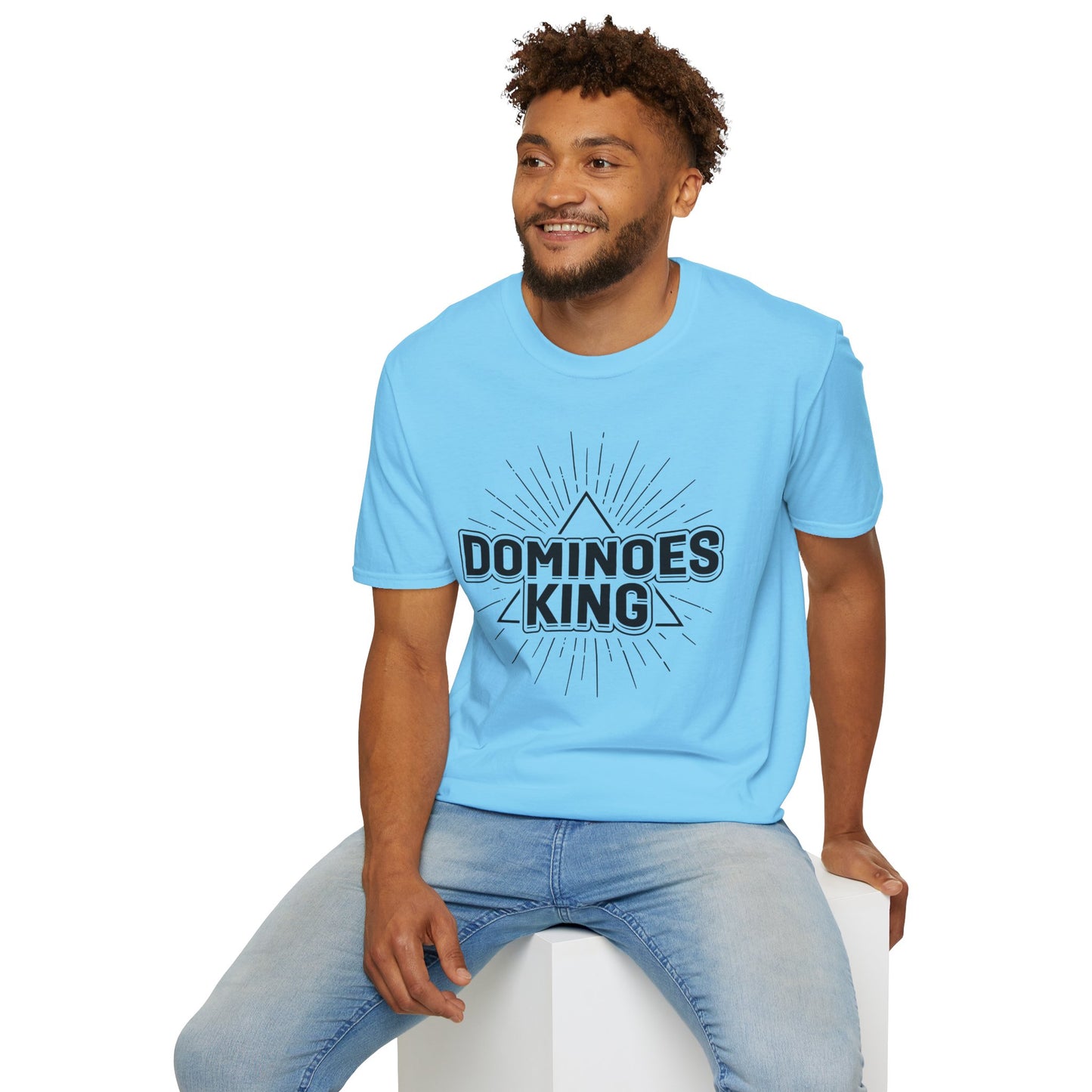 Dominoes King Softstyle Tee – Game Night Champion Style, All‑Day Comfort, Perfect Gift for Domino Lovers & Board Game Fans