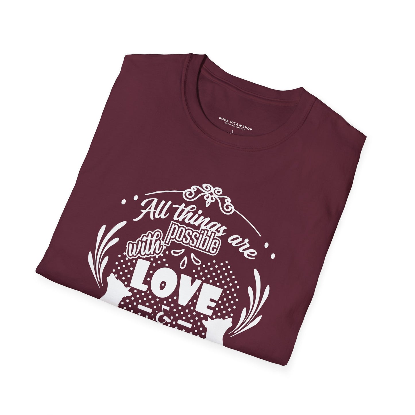 Dog Lover’s Quote Tee | Softstyle Comfort for Pet Parents, Dog Walkers & Everyday Animal Lovers