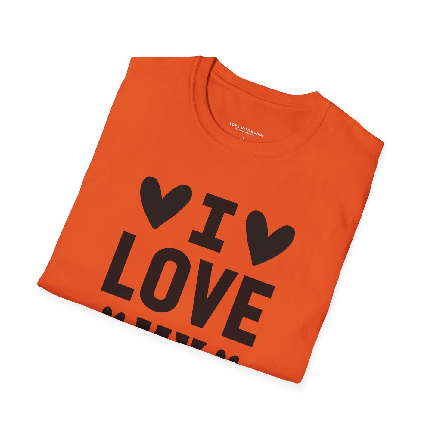 I Love My Dog Softstyle Tee | Unisex Comfort for Pet Parents, Dog Moms & Everyday Animal Lovers