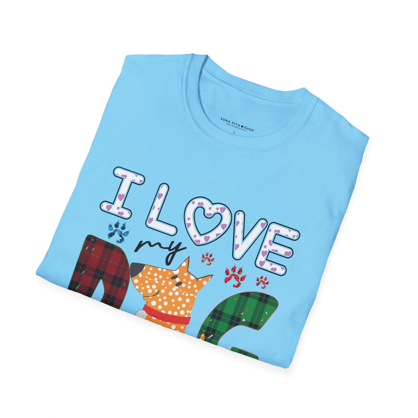 I Love My Dog Softstyle Tee | Cute Unisex Comfort for Timeless Comfort & Everyday Essential Tee