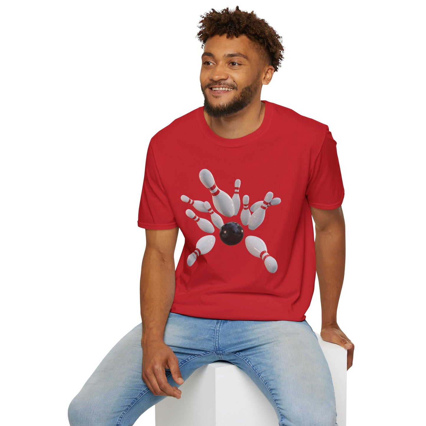 Bowling Fun Softstyle Tee – Playful Game Night Energy, All‑Day Comfort, Perfect Gift for Bowling Lovers & League Nights