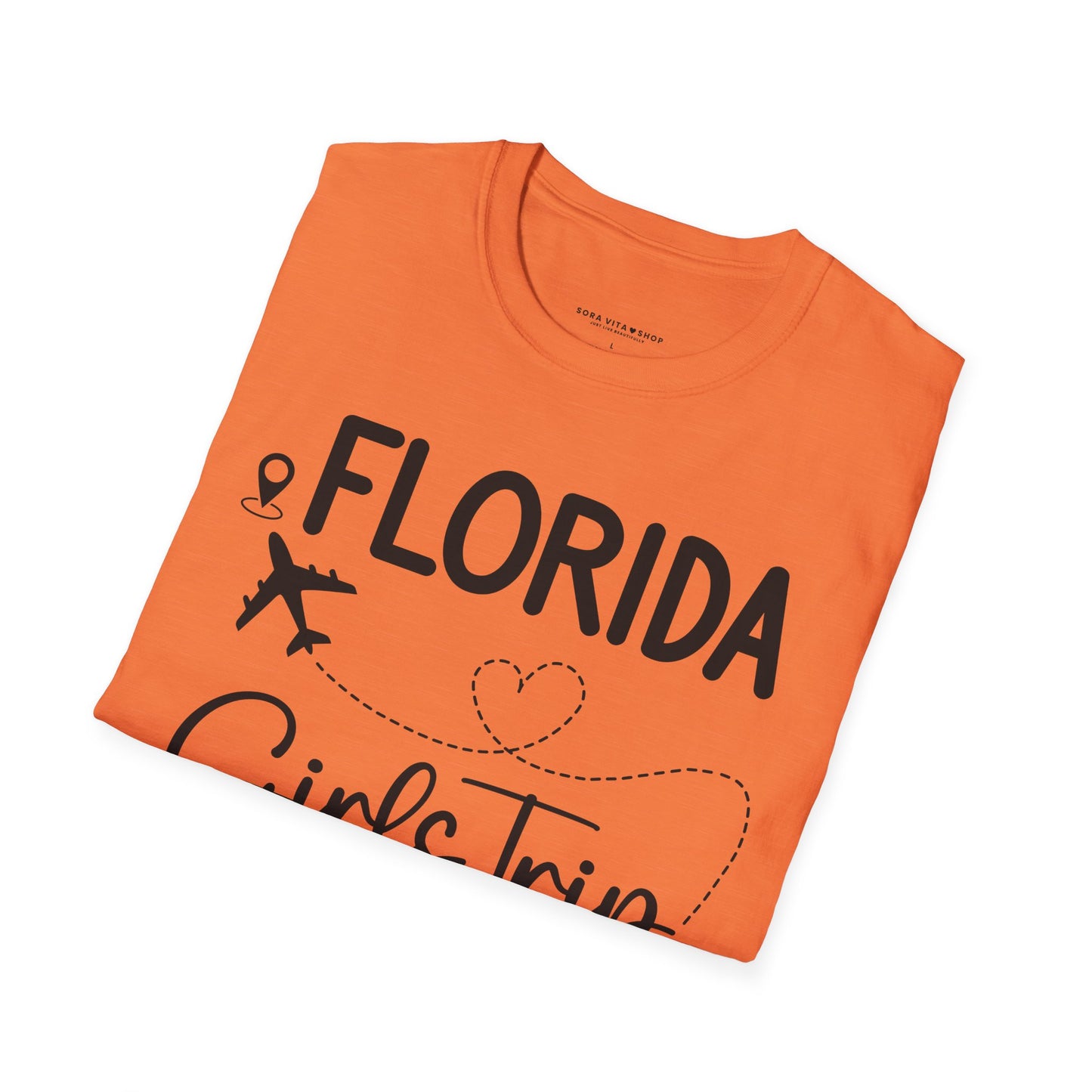 Girls Trip Florida Softstyle Tee – Vibrant Vacation Vibes, All‑Day Comfort, Perfect Gift for Summer Getaways & Beach Besties