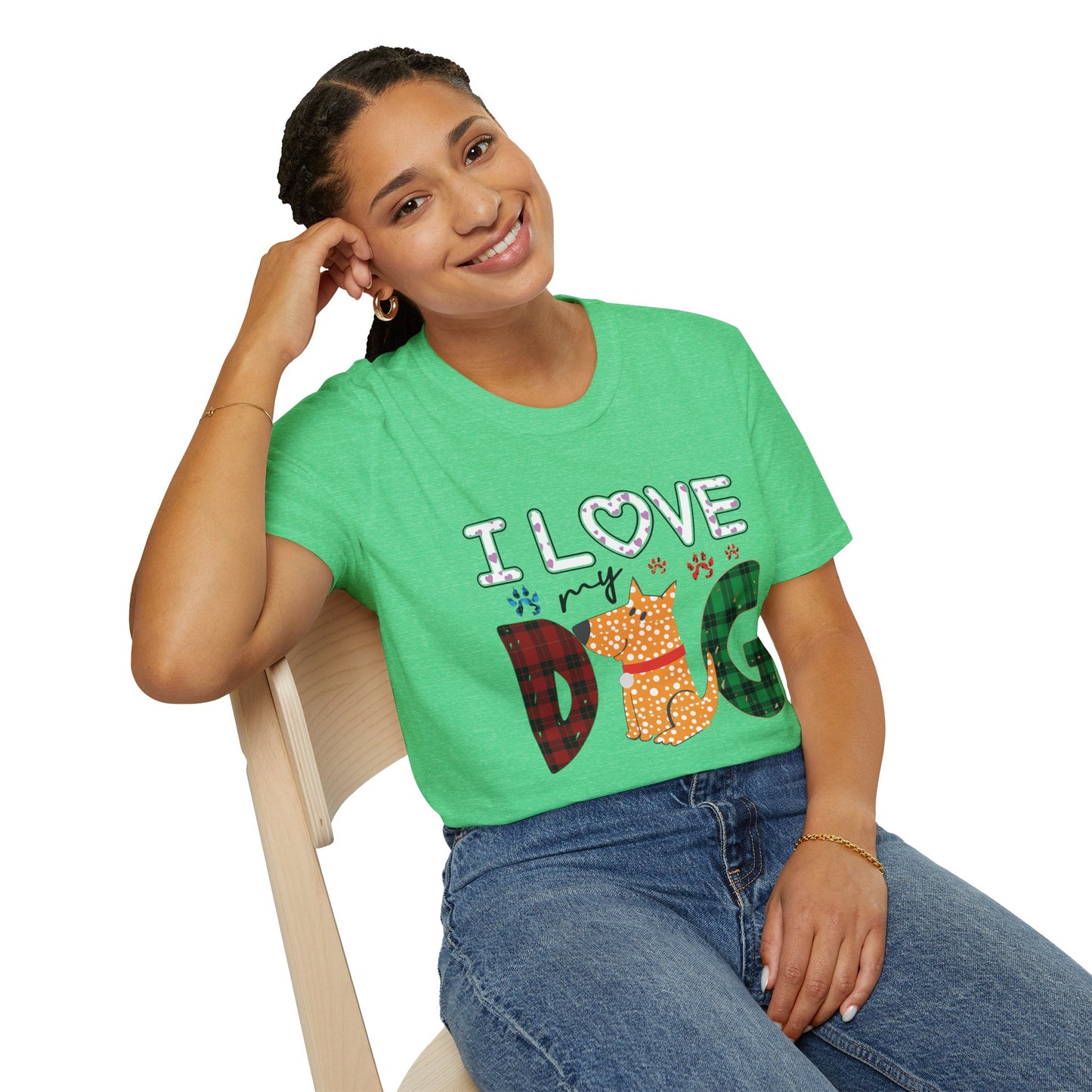 I Love My Dog Softstyle Tee | Cute Unisex Comfort for Timeless Comfort & Everyday Essential Tee