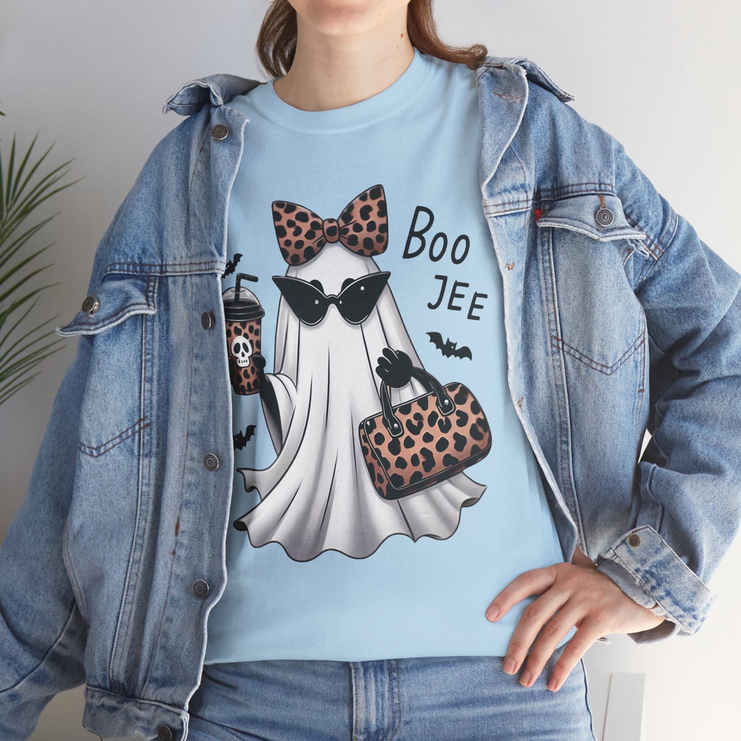 Boo Jee Halloween Tee – Playful Ghost Design & All‑Day Comfort for Spooky Season