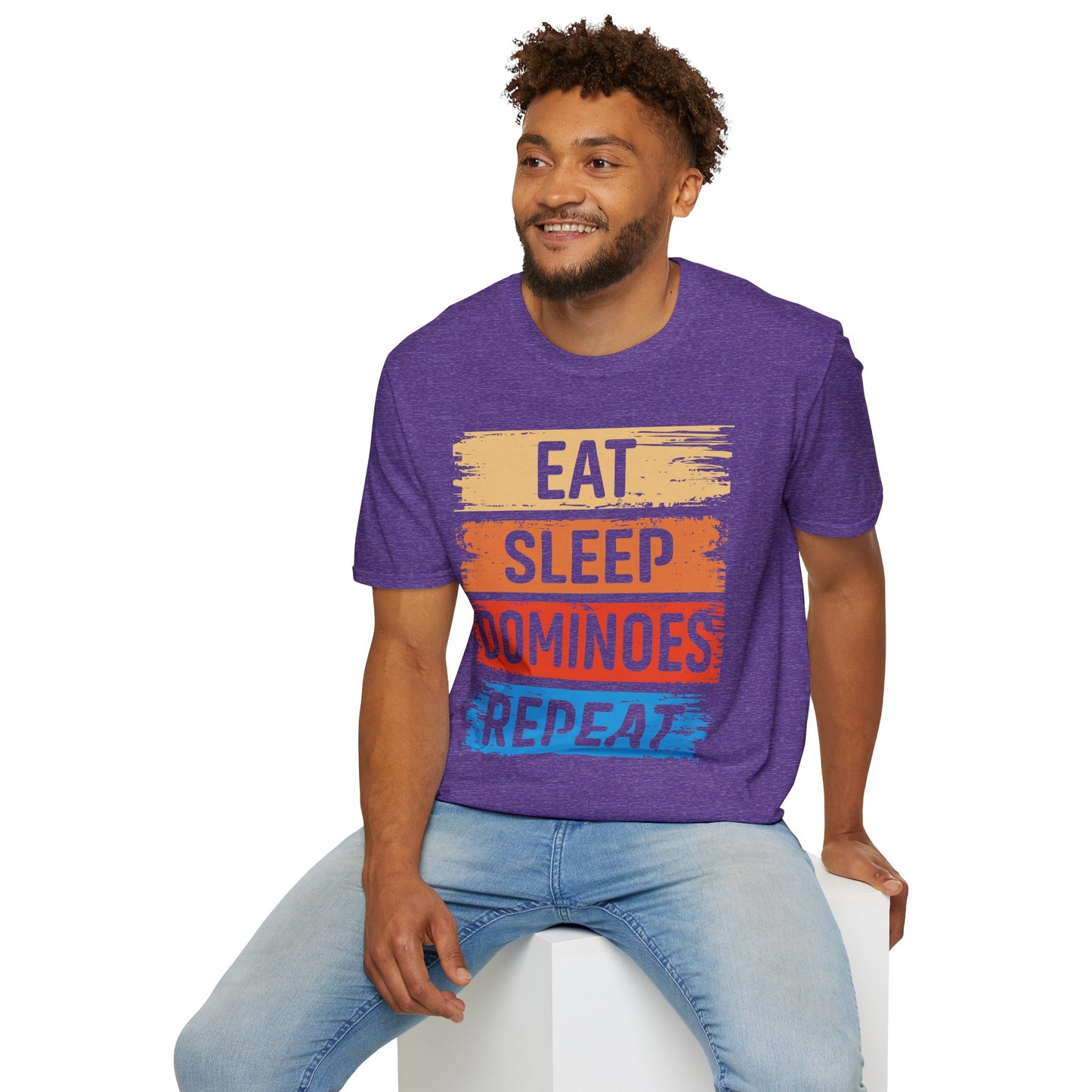 Eat Sleep Baseball Repeat T‑Shirt – Funny Baseball Lover Tee for Game Days, Players & Fans