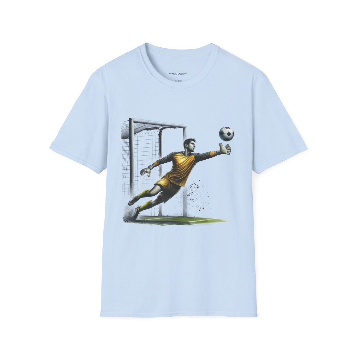 Goalkeeper Soccer Softstyle Tee – Bold Game‑Day Energy, All‑Day Comfort, Perfect Gift for Football Fans & Sports Lovers