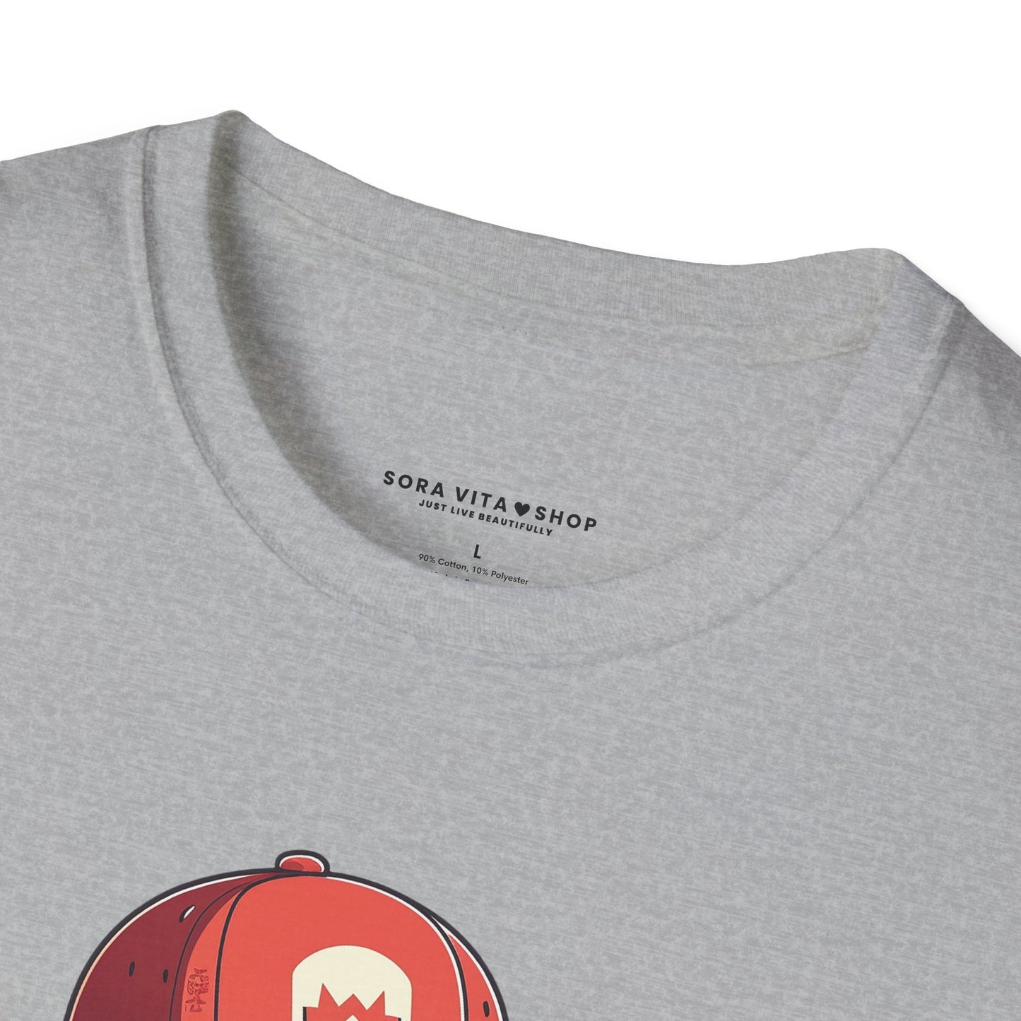 Cute Baseball Kid Softstyle Tee ⚾ | Playful Unisex Comfort for Sports Lovers, Summer Fun & Everyday Joy
