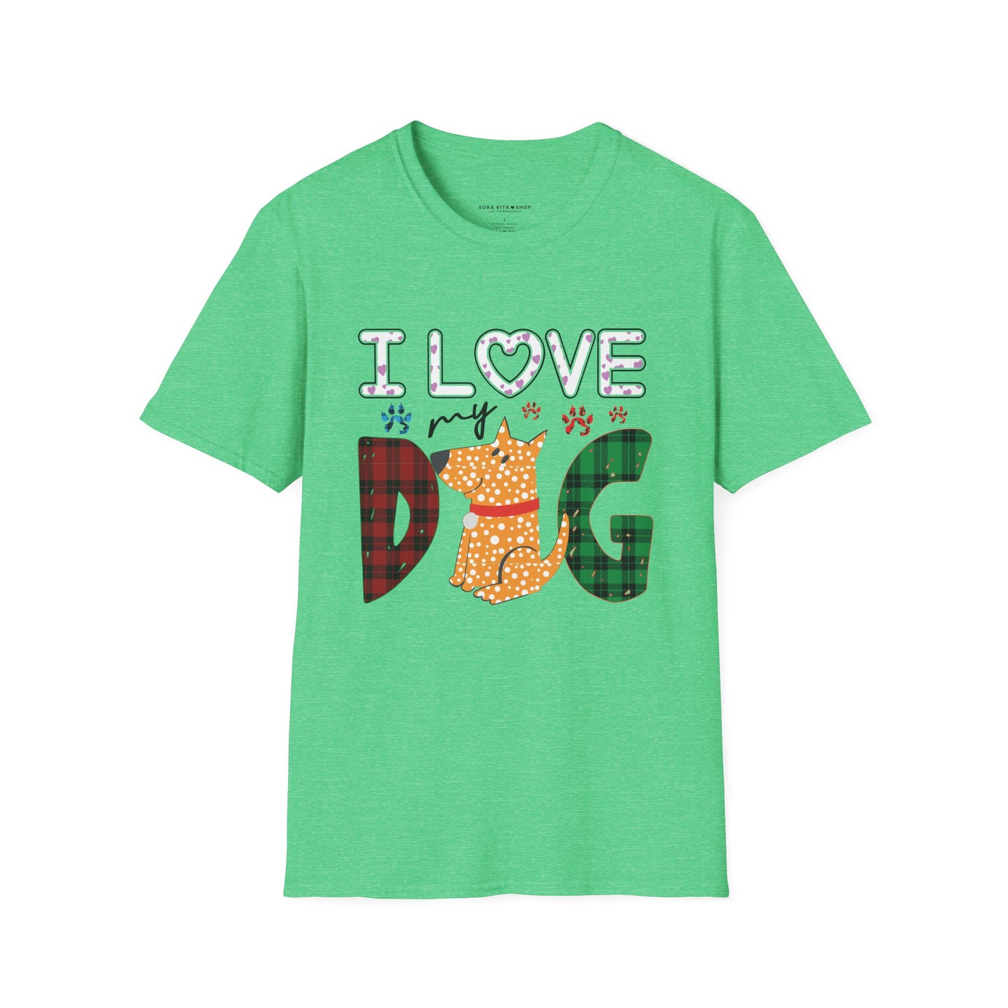 I Love My Dog Softstyle Tee | Cute Unisex Comfort for Timeless Comfort & Everyday Essential Tee