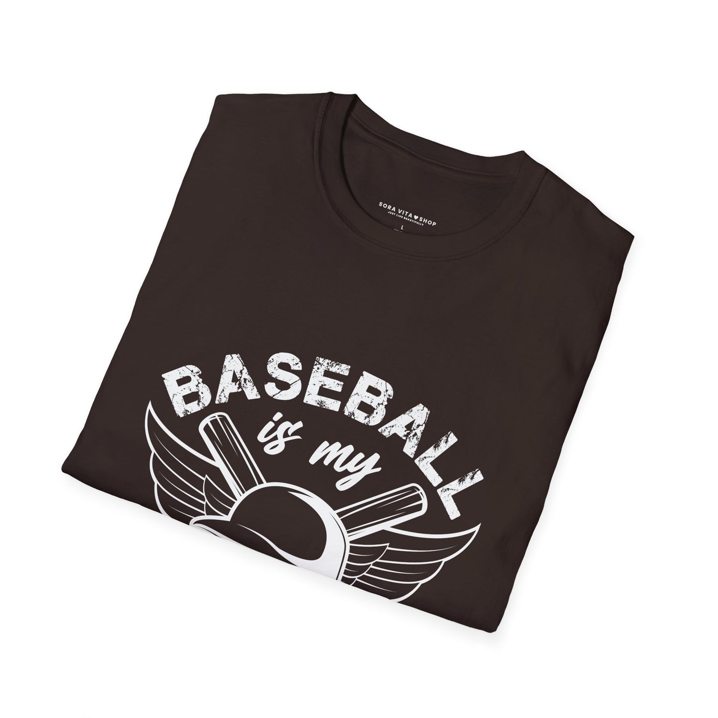 Baseball Therapy Softstyle Tee – All‑Day Comfort, Game‑Day Energy, Perfect Gift for Baseball Lovers