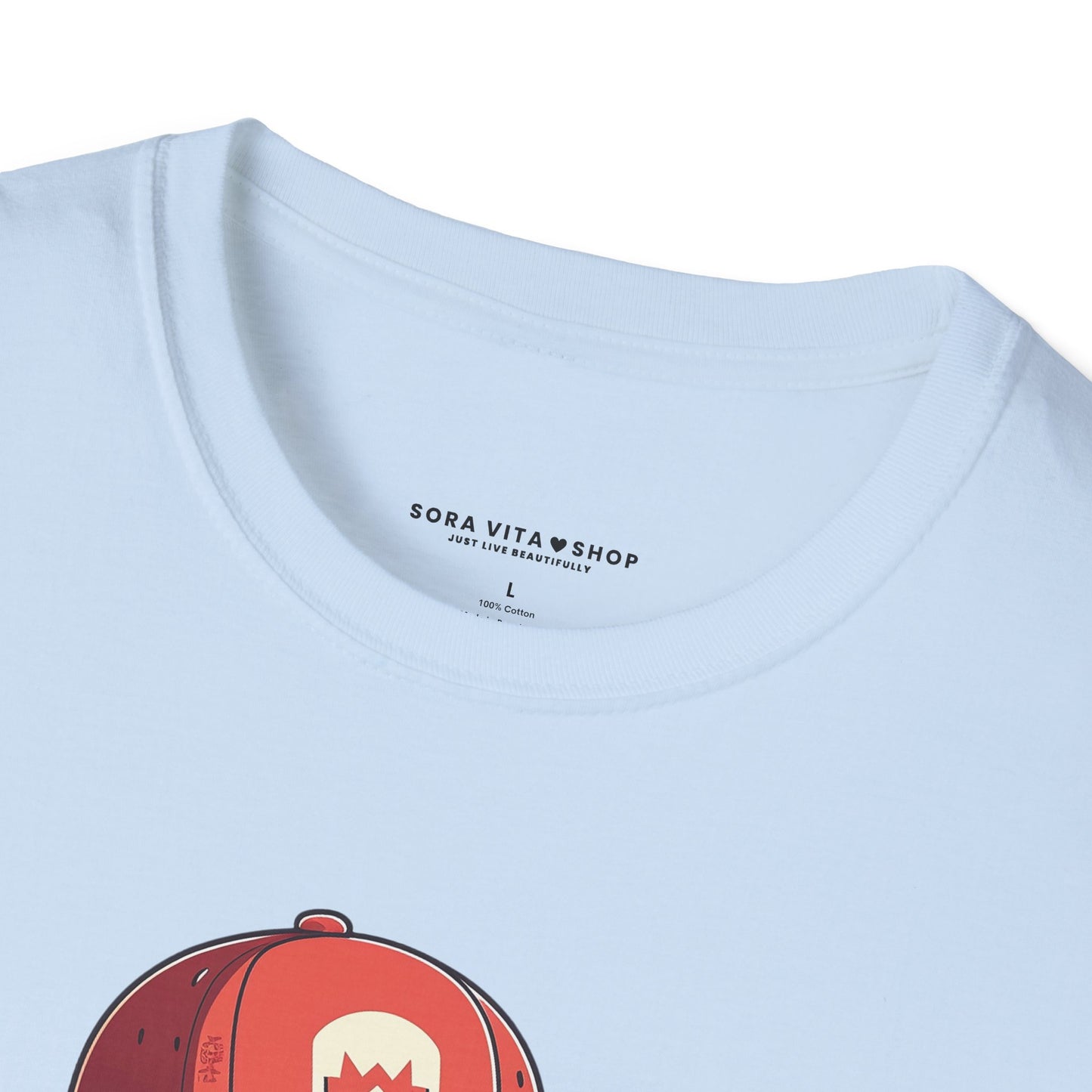 Cute Baseball Kid Softstyle Tee ⚾ | Playful Unisex Comfort for Sports Lovers, Summer Fun & Everyday Joy