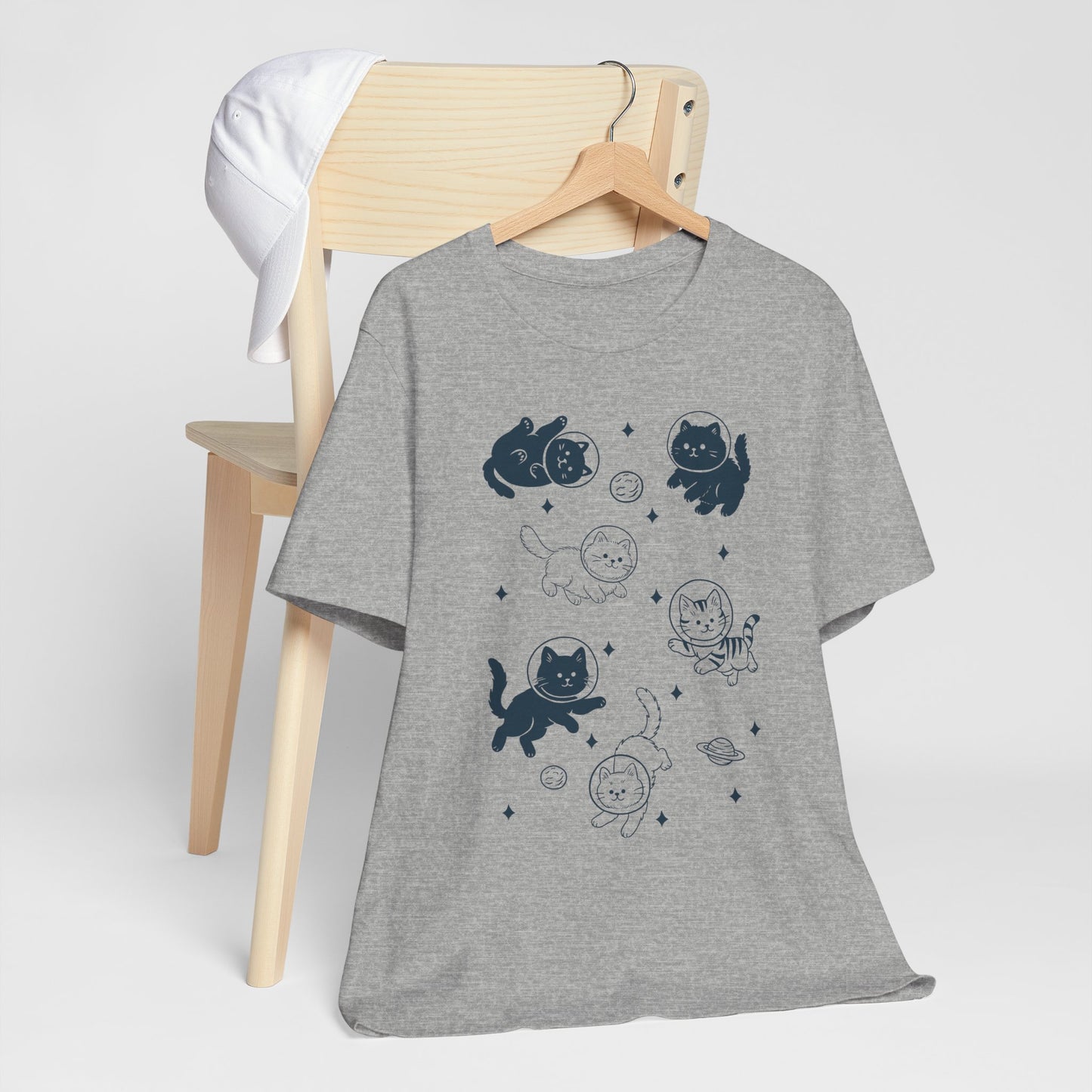 Cute Cat Adventure Tee – Funny Pet Lover Shirt for Everyday Comfort & Playful Style