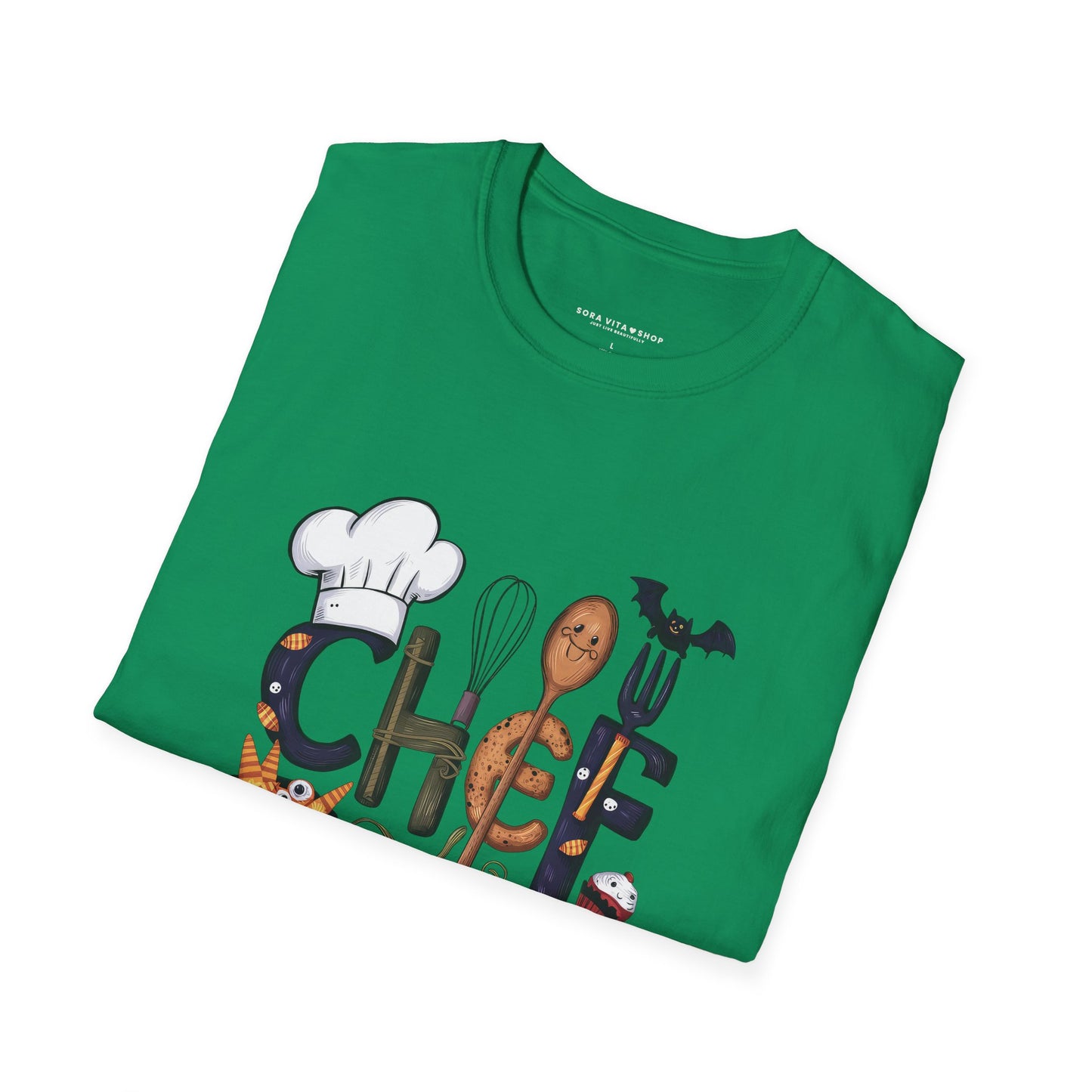 Halloween Chef Tee – Funny & Cute Cooking Shirt for Festive Food Lovers