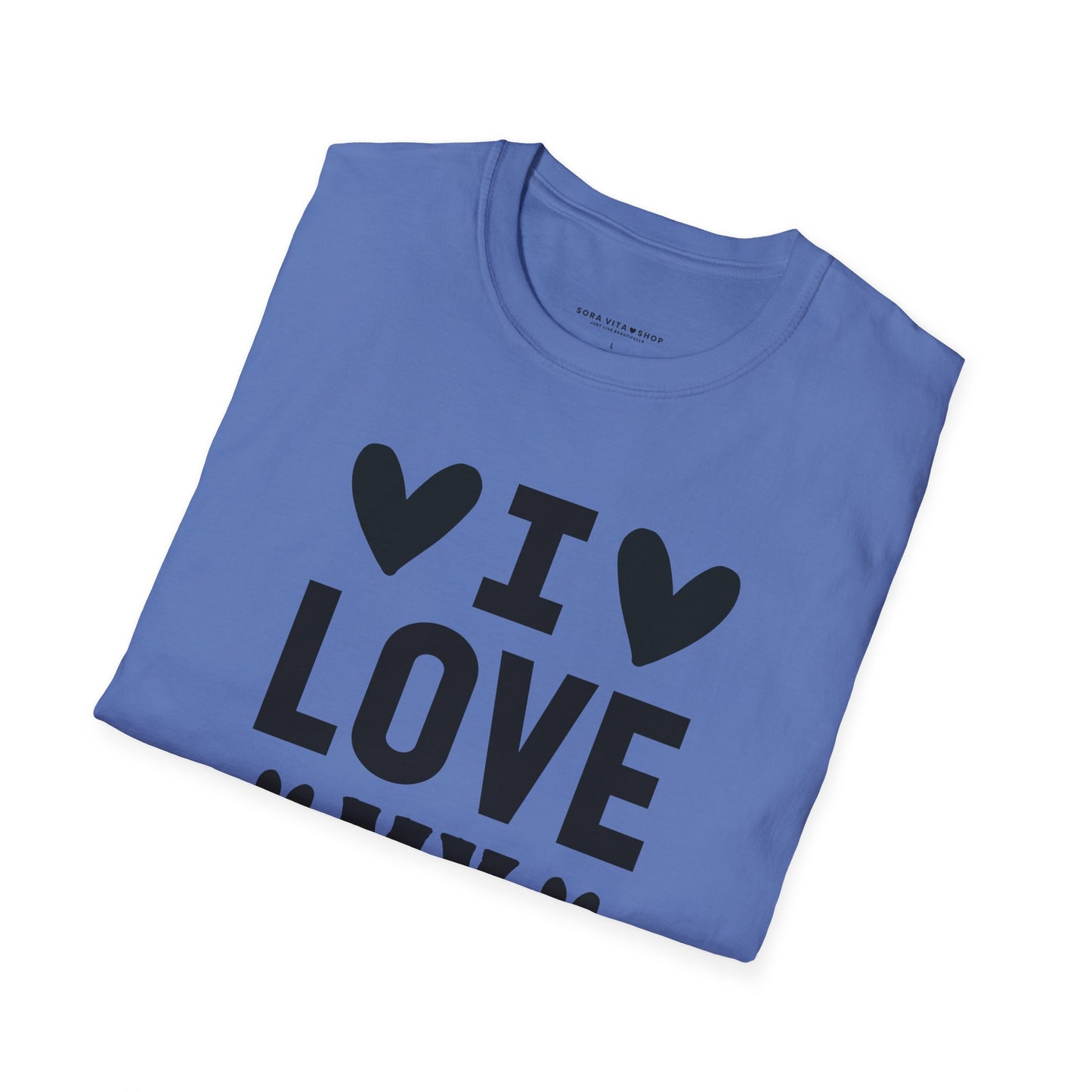I Love My Dog Softstyle Tee | Unisex Comfort for Pet Parents, Dog Moms & Everyday Animal Lovers