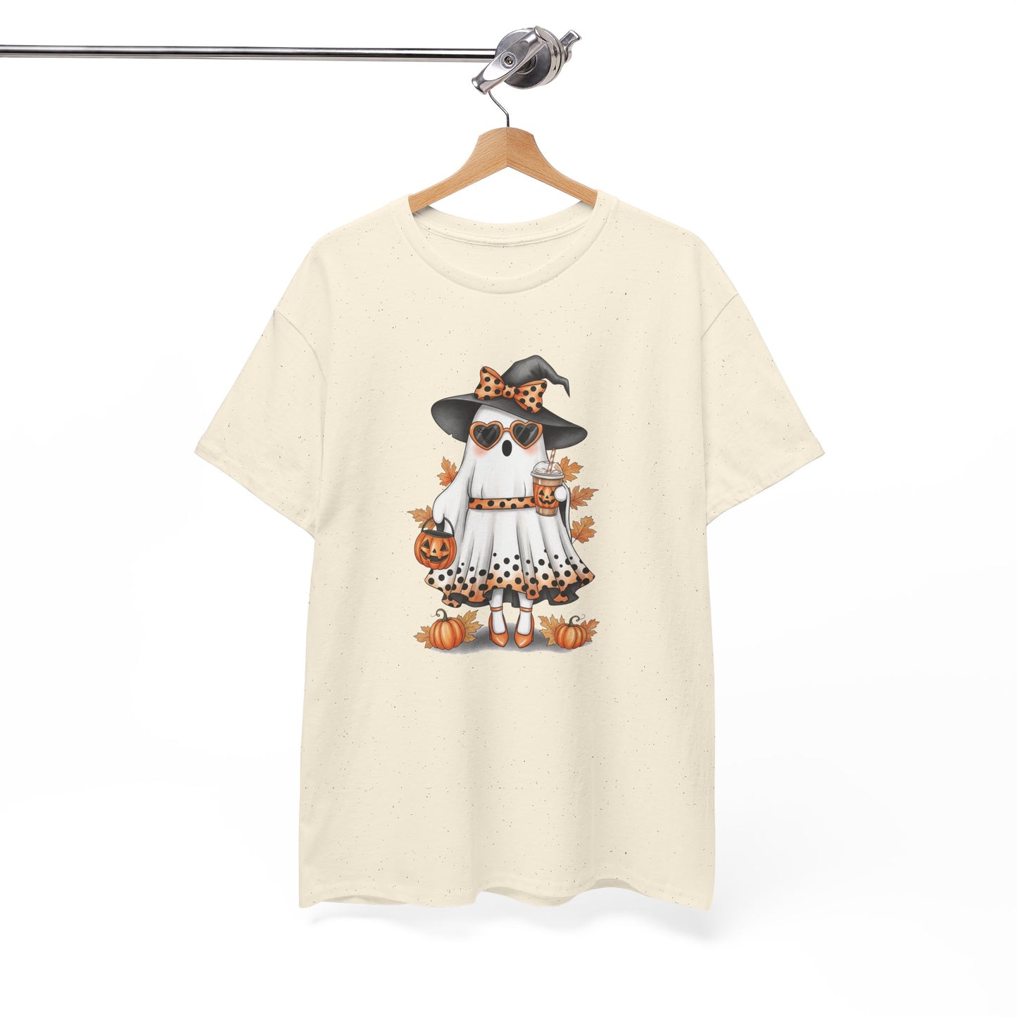 Spooky‑Cute Halloween Bunny Tee | Unisex Heavy Cotton Comfort for Fall Fun & Trick‑or‑Treat Vibes