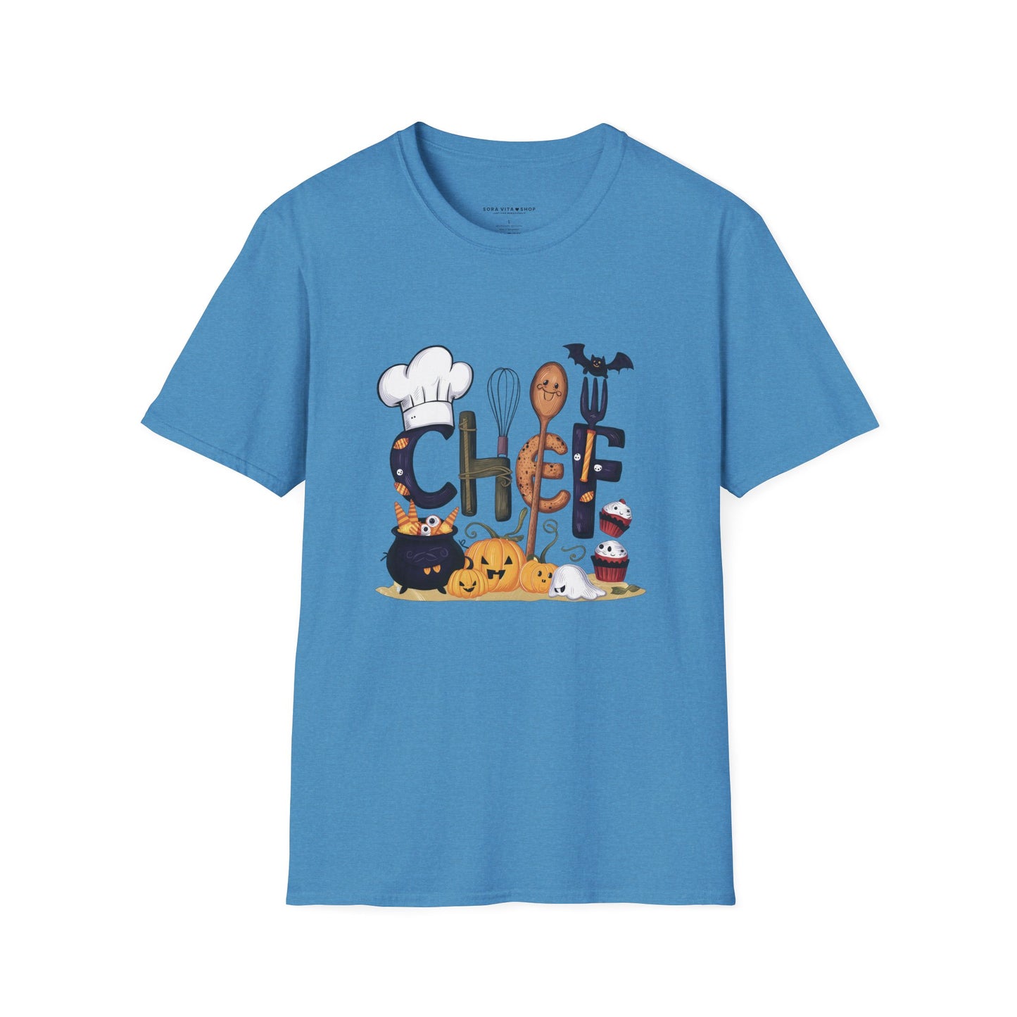 Halloween Chef Tee – Funny & Cute Cooking Shirt for Festive Food Lovers