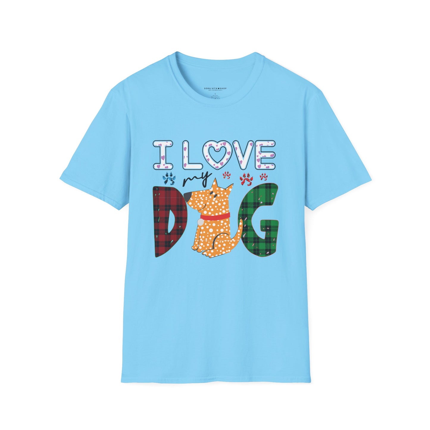 I Love My Dog Softstyle Tee | Cute Unisex Comfort for Timeless Comfort & Everyday Essential Tee
