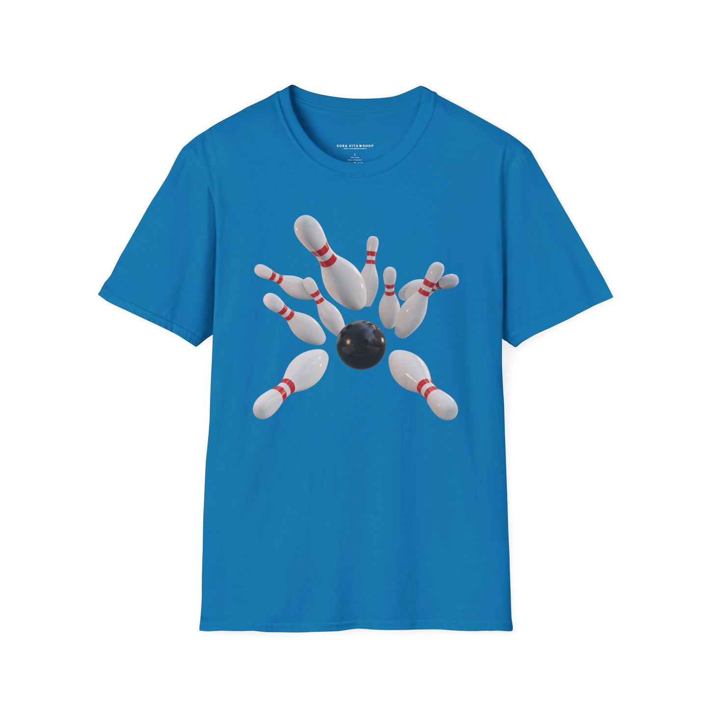 Bowling Fun Softstyle Tee – Playful Game Night Energy, All‑Day Comfort, Perfect Gift for Bowling Lovers & League Nights