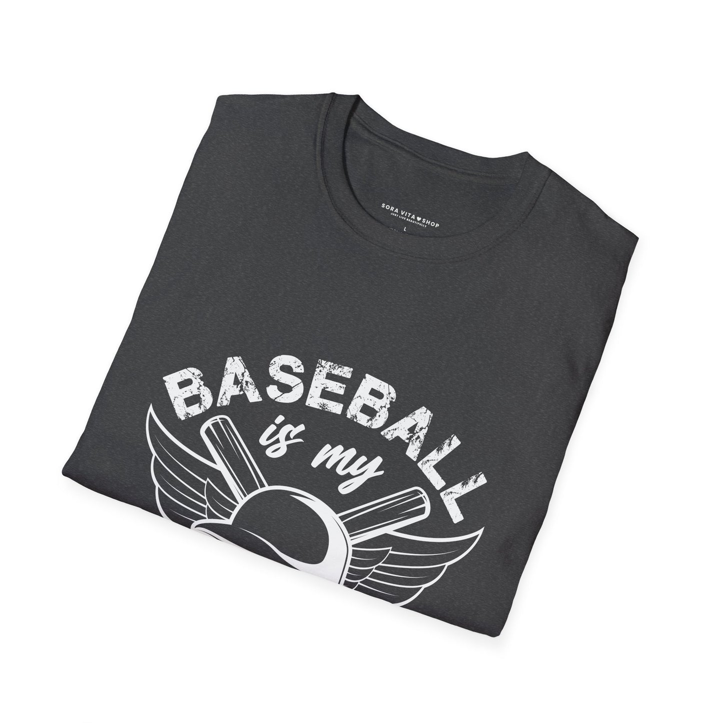 Baseball Therapy Softstyle Tee – All‑Day Comfort, Game‑Day Energy, Perfect Gift for Baseball Lovers