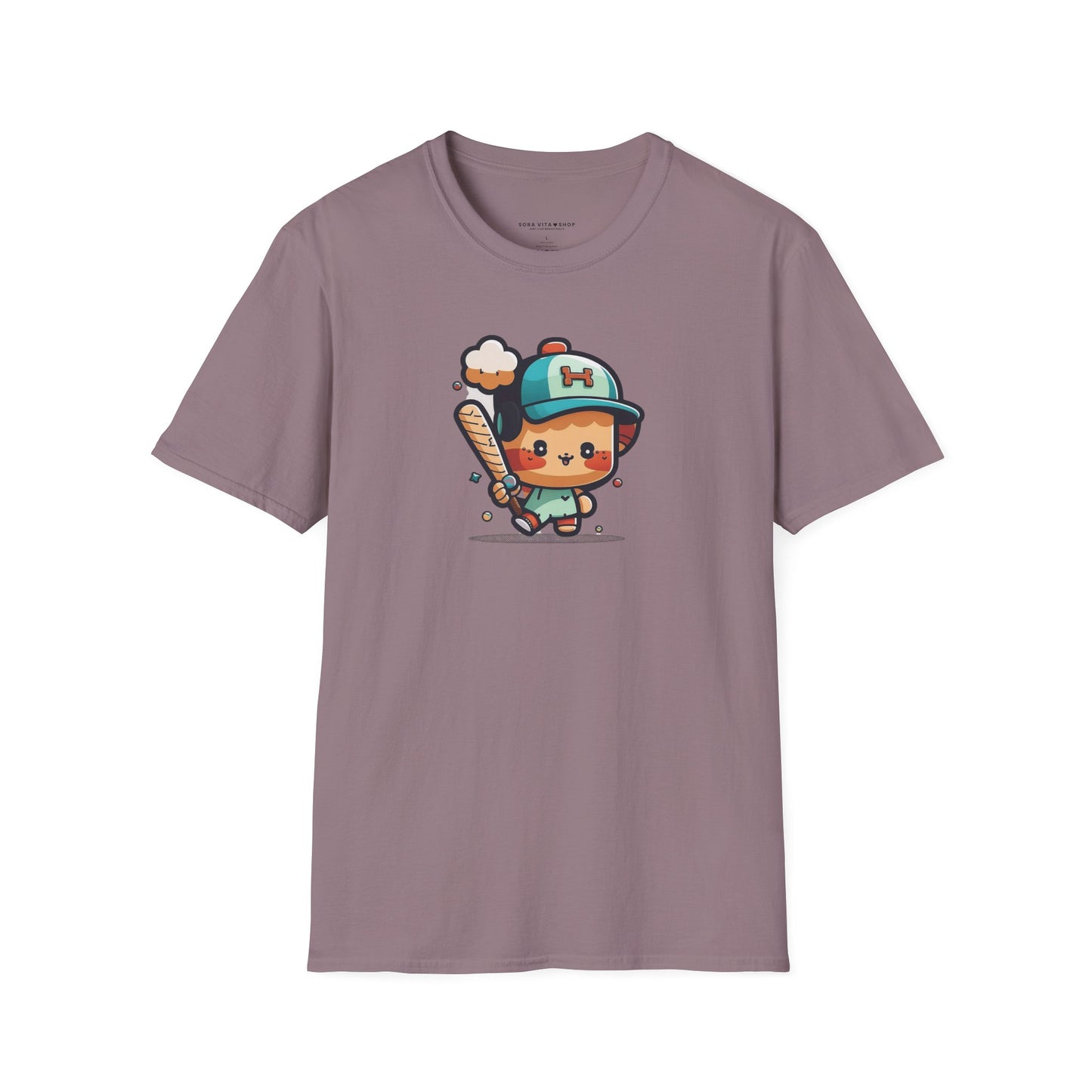 Cute Kid’s Baseball Softstyle Tee | Fun Unisex Comfort for Summer Play, Sports Fans & Everyday Joy