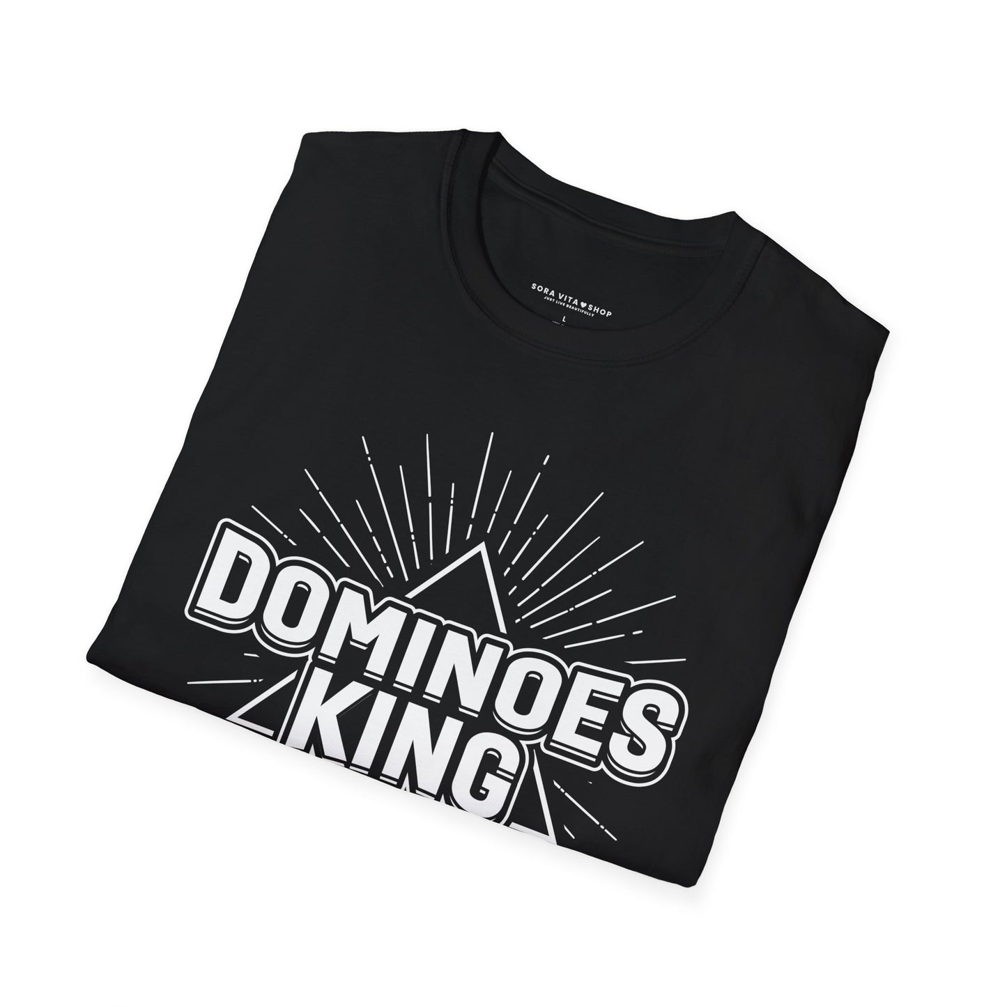Dominoes King Softstyle Tee – Game Night Champion Style, All‑Day Comfort, Perfect Gift for Domino Lovers & Board Game Fans